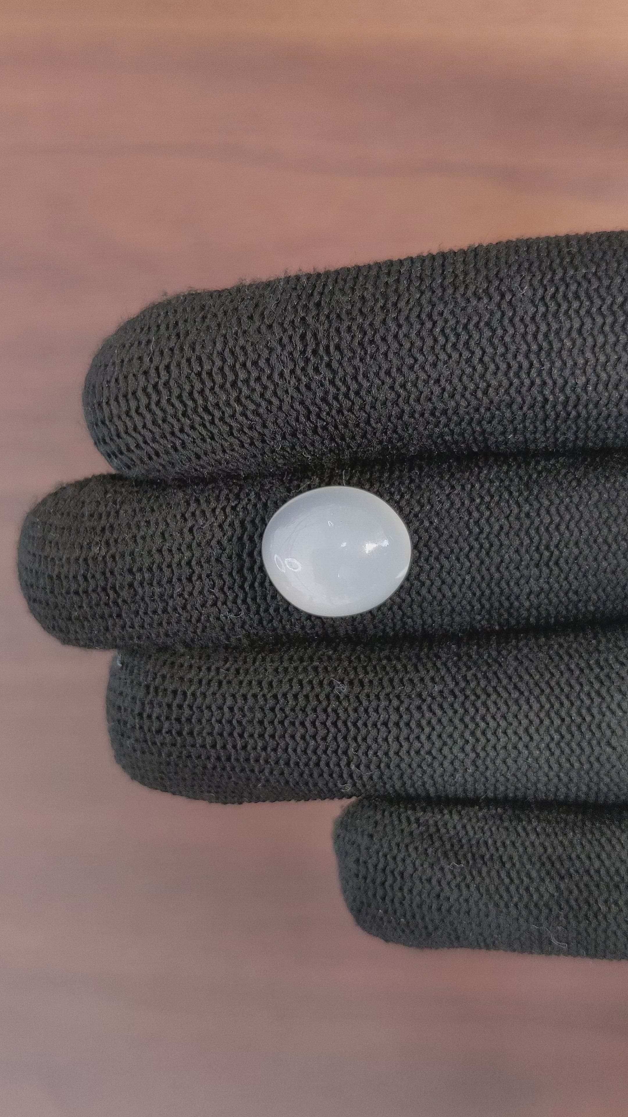8.52 Ct. Cabochon Moonstone from Ceylon (Sri Lanka) Size Video