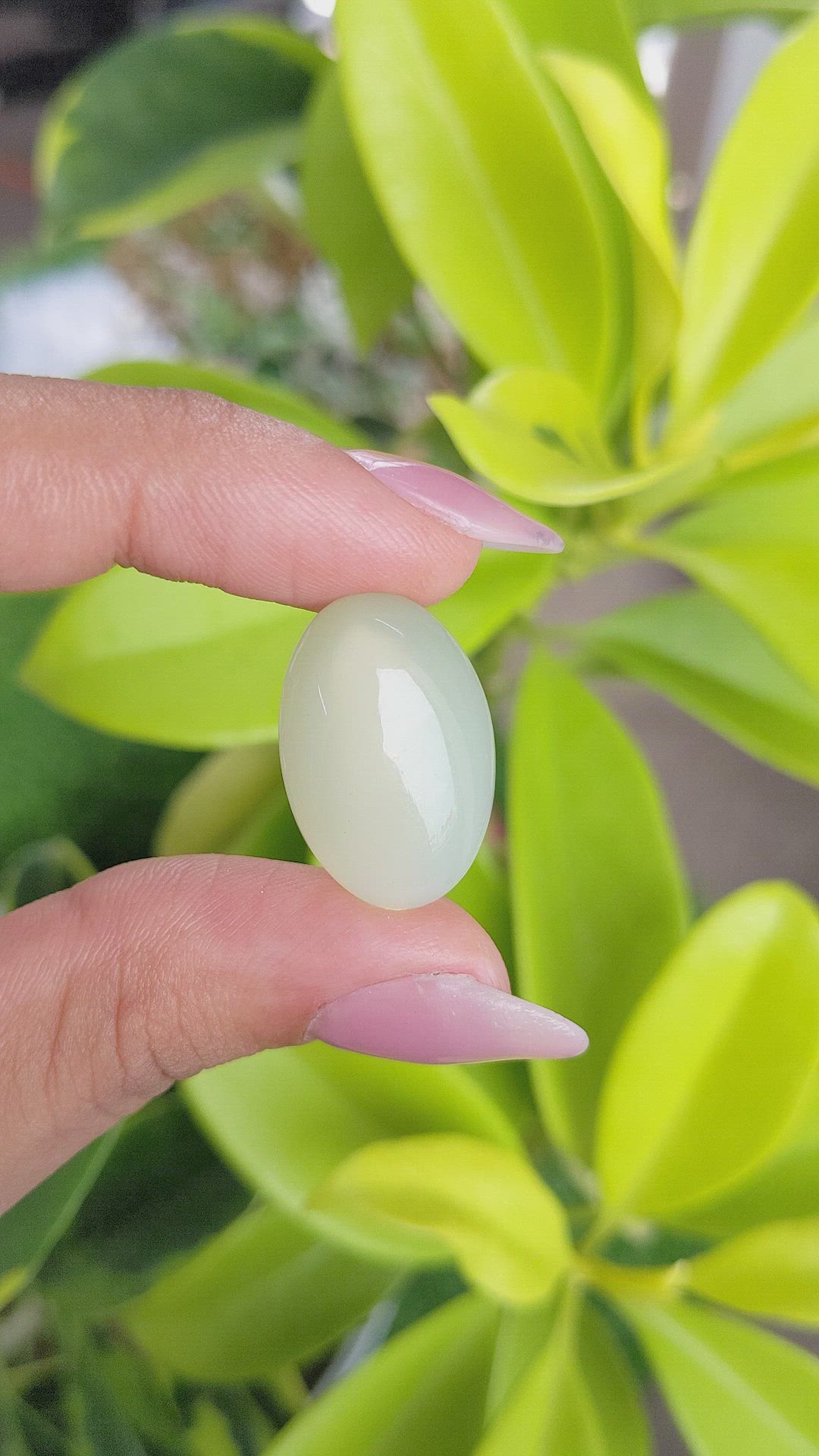 21.23 Ct. Cabochon Moonstone from Ceylon (Sri Lanka) Size Video