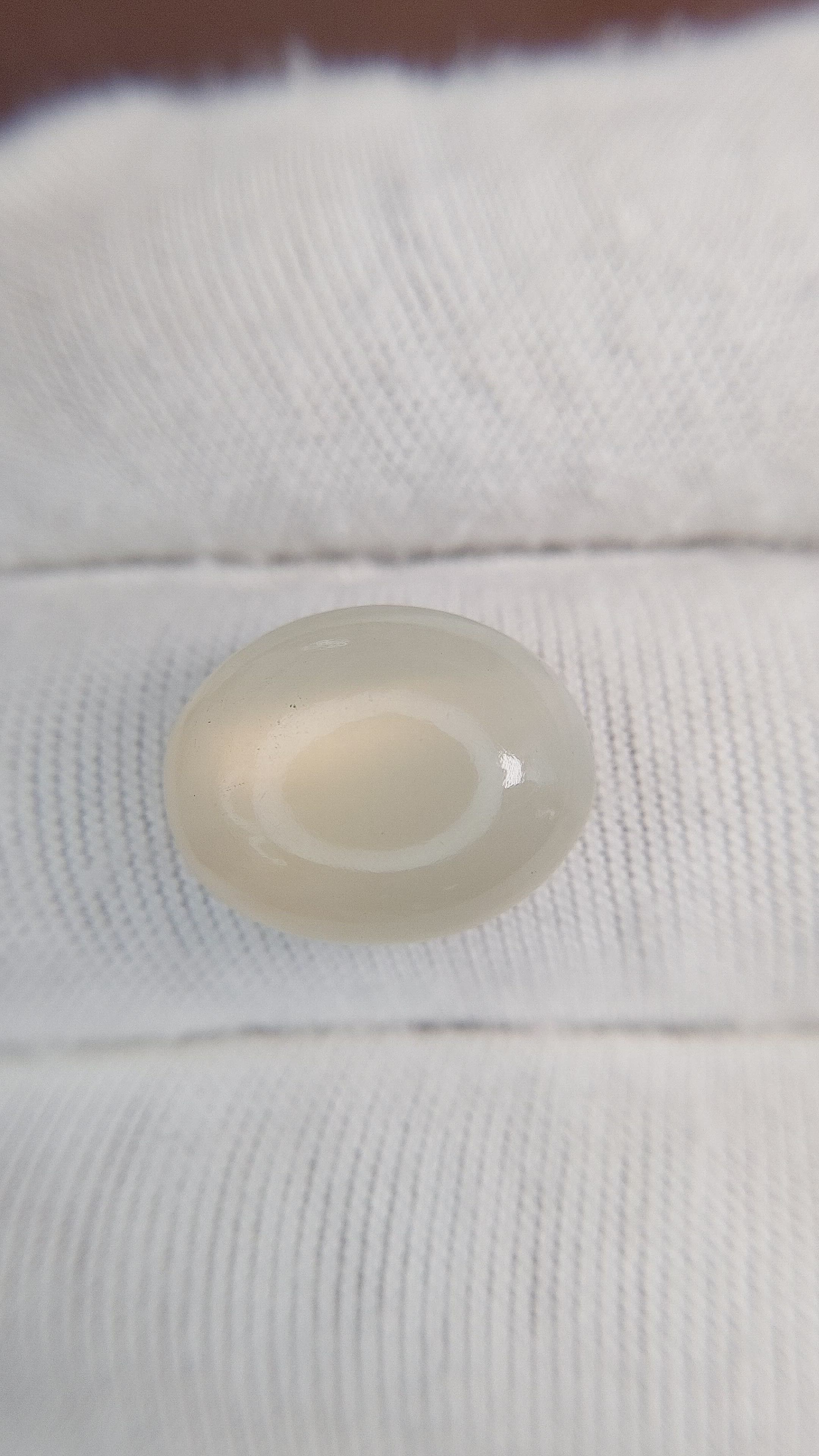 9.97 Ct. Cabochon Moonstone from Ceylon (Sri Lanka) Size Video