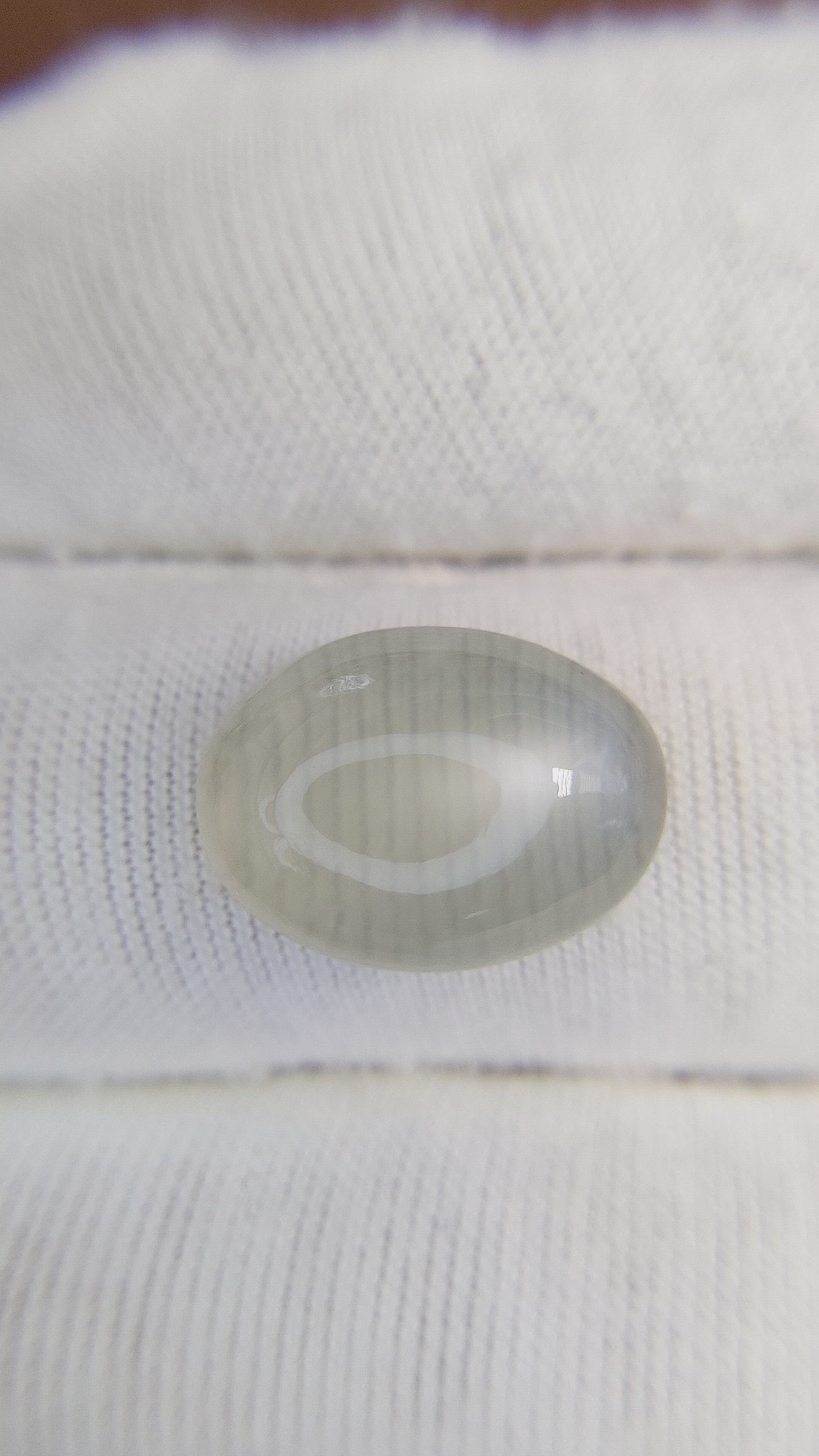 7.83 Ct. Cabochon Moonstone from Ceylon (Sri Lanka) Size Video