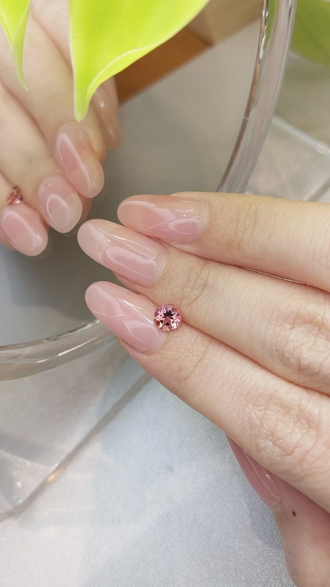 0.63 Ct. Tourmaline from Mozambique Size Video