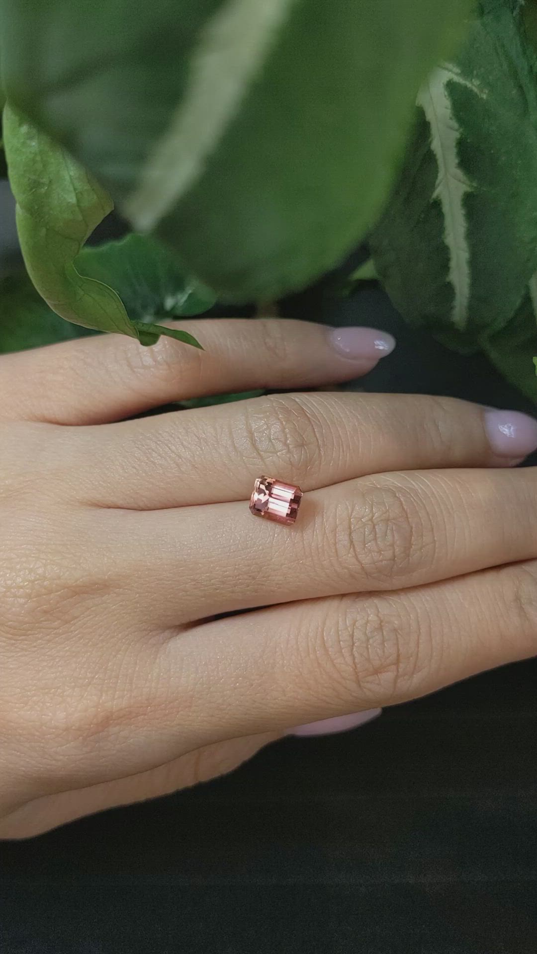 1.56 Ct. Tourmaline from Mozambique Size Video