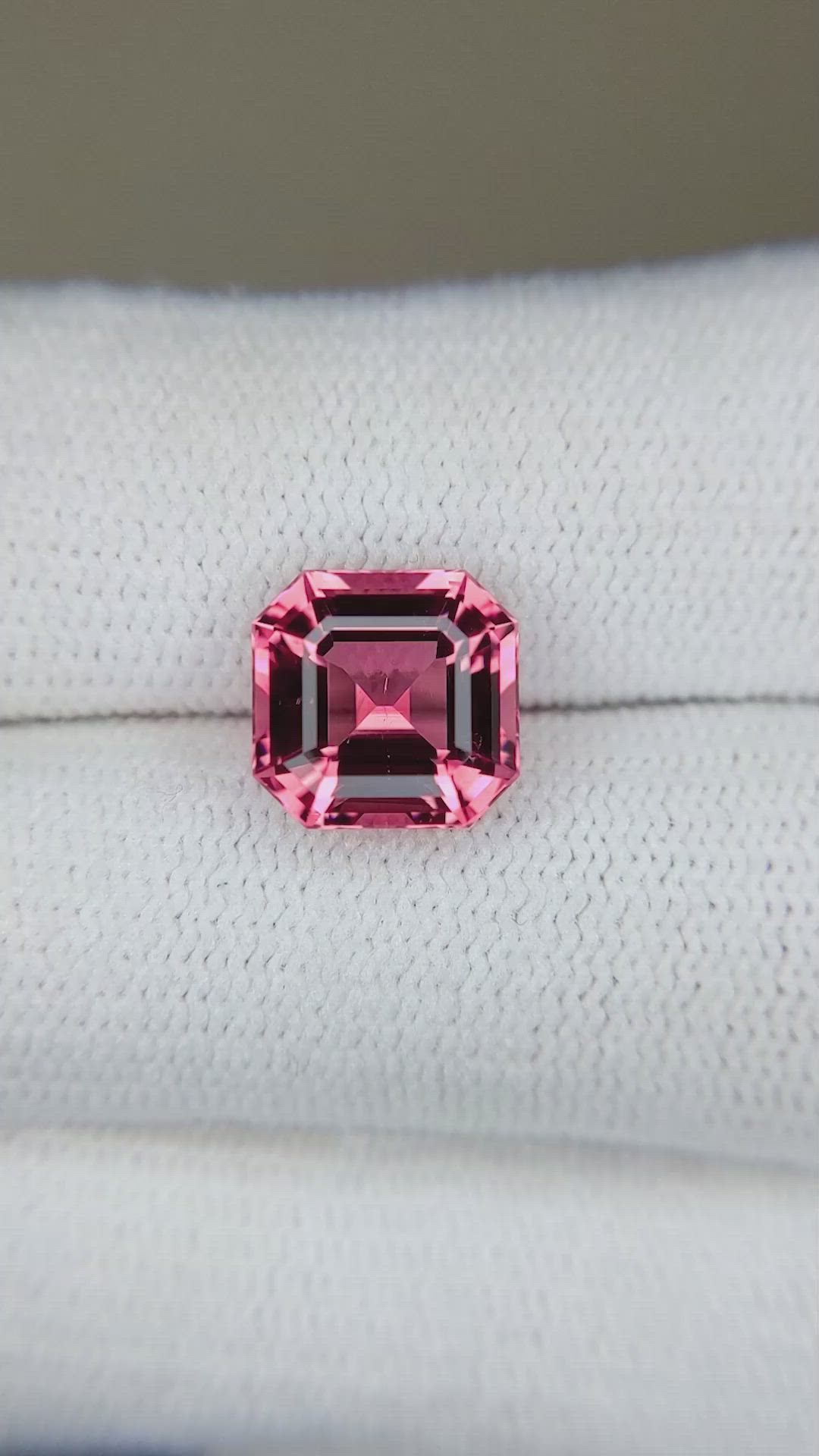 3.16 Ct. Rubellite Tourmaline from Mozambique Size Video
