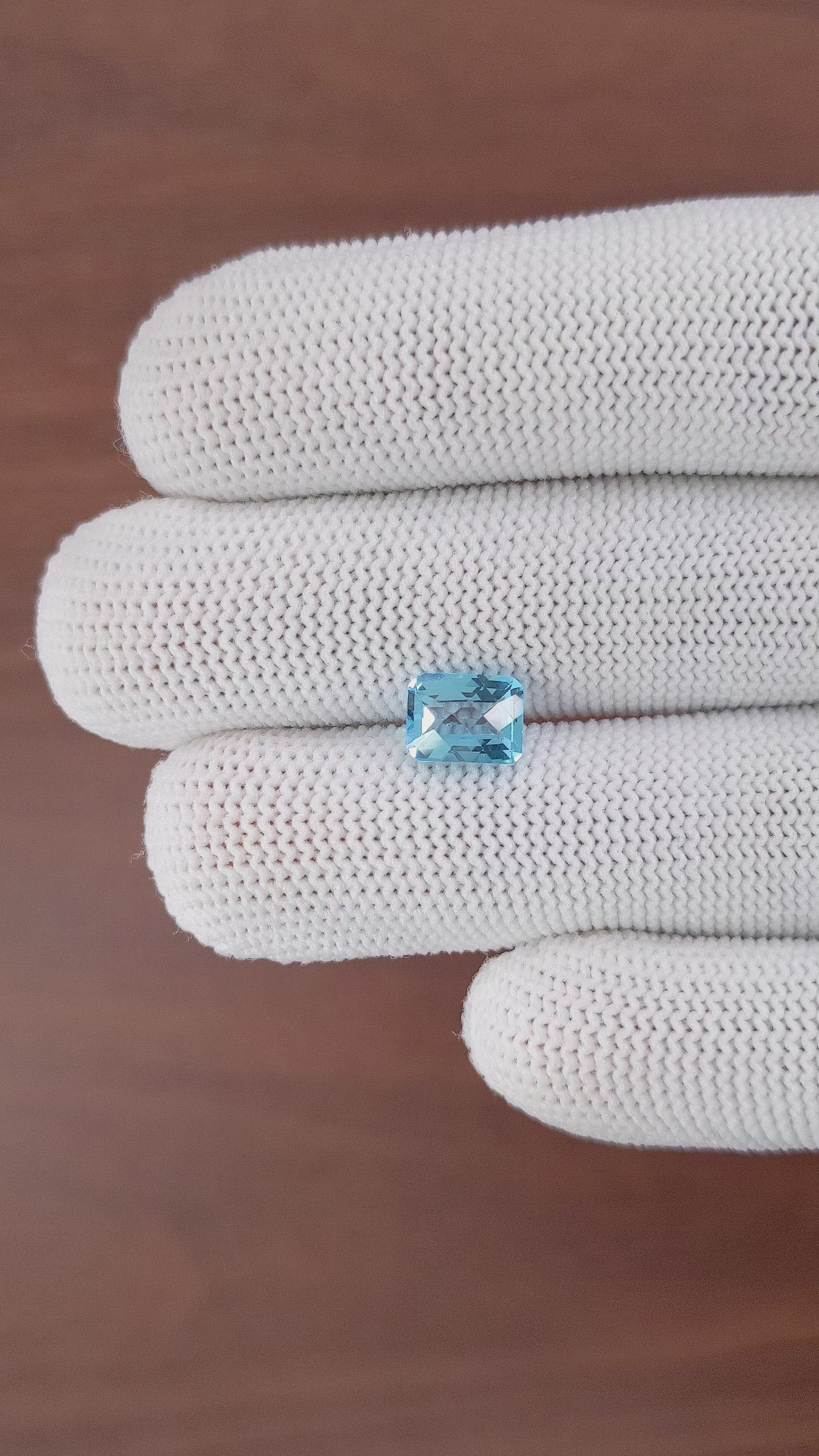 2.14 Ct. Topaz from Ceylon (Sri Lanka) Size Video