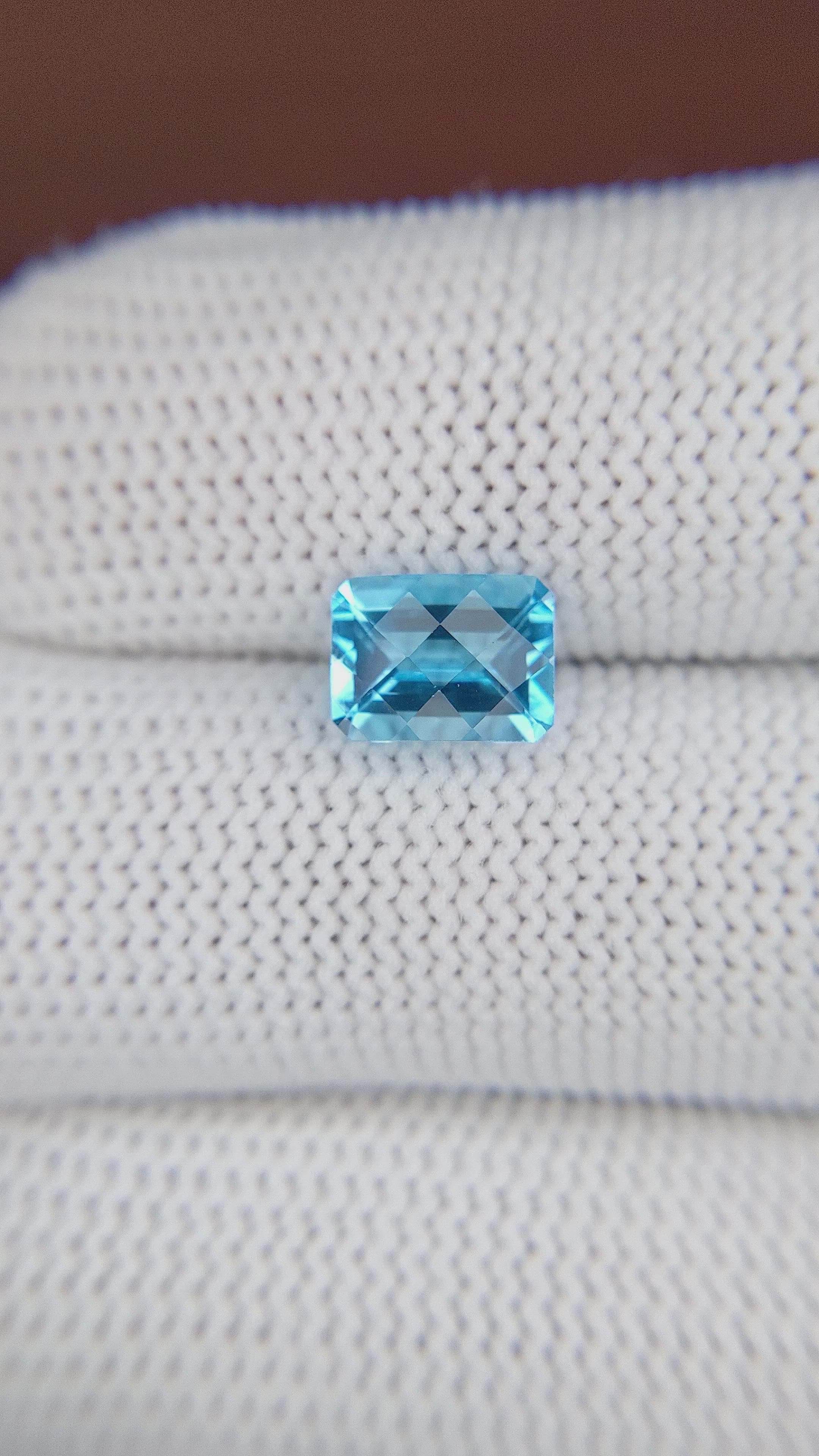 2.13 Ct. Topaz from Ceylon (Sri Lanka) Size Video