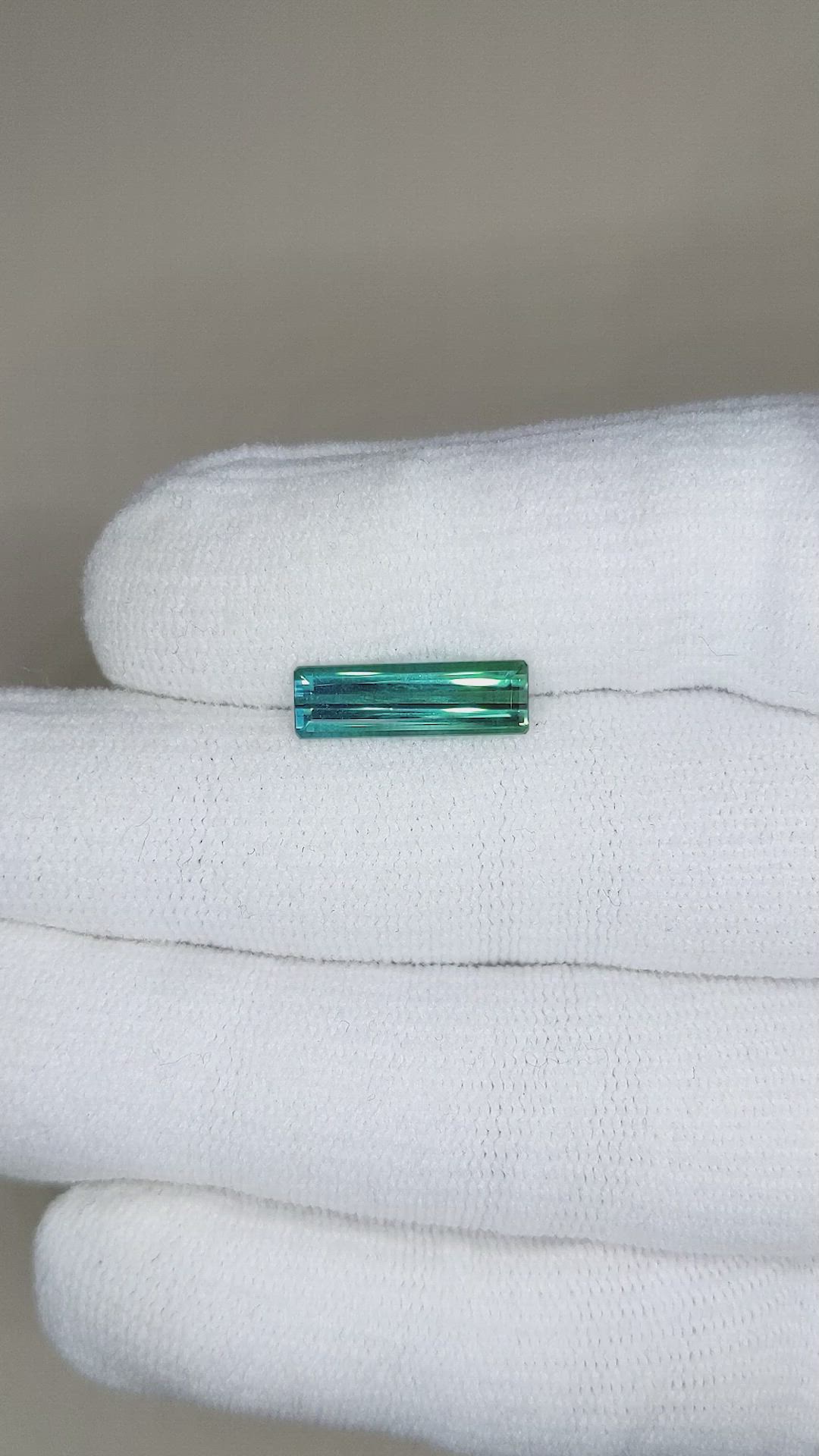 2.33 Ct. Tourmaline from Brazil Size Video