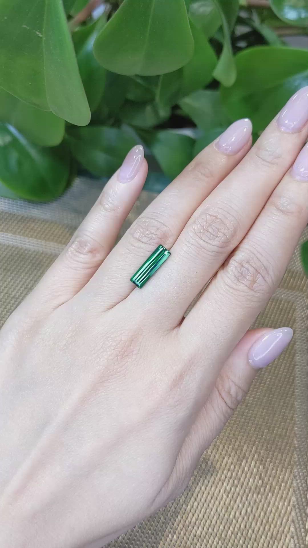 2.33 Ct. Tourmaline from Brazil Size Video