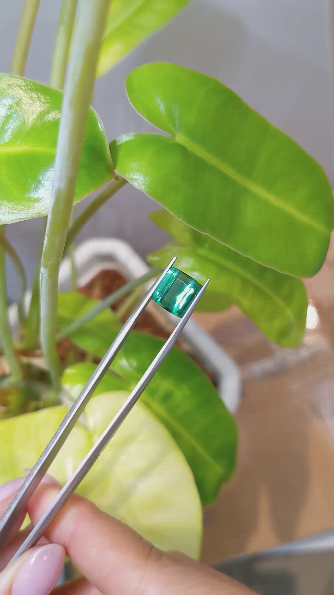 3.98 Ct. Tourmaline from Brazil Size Video