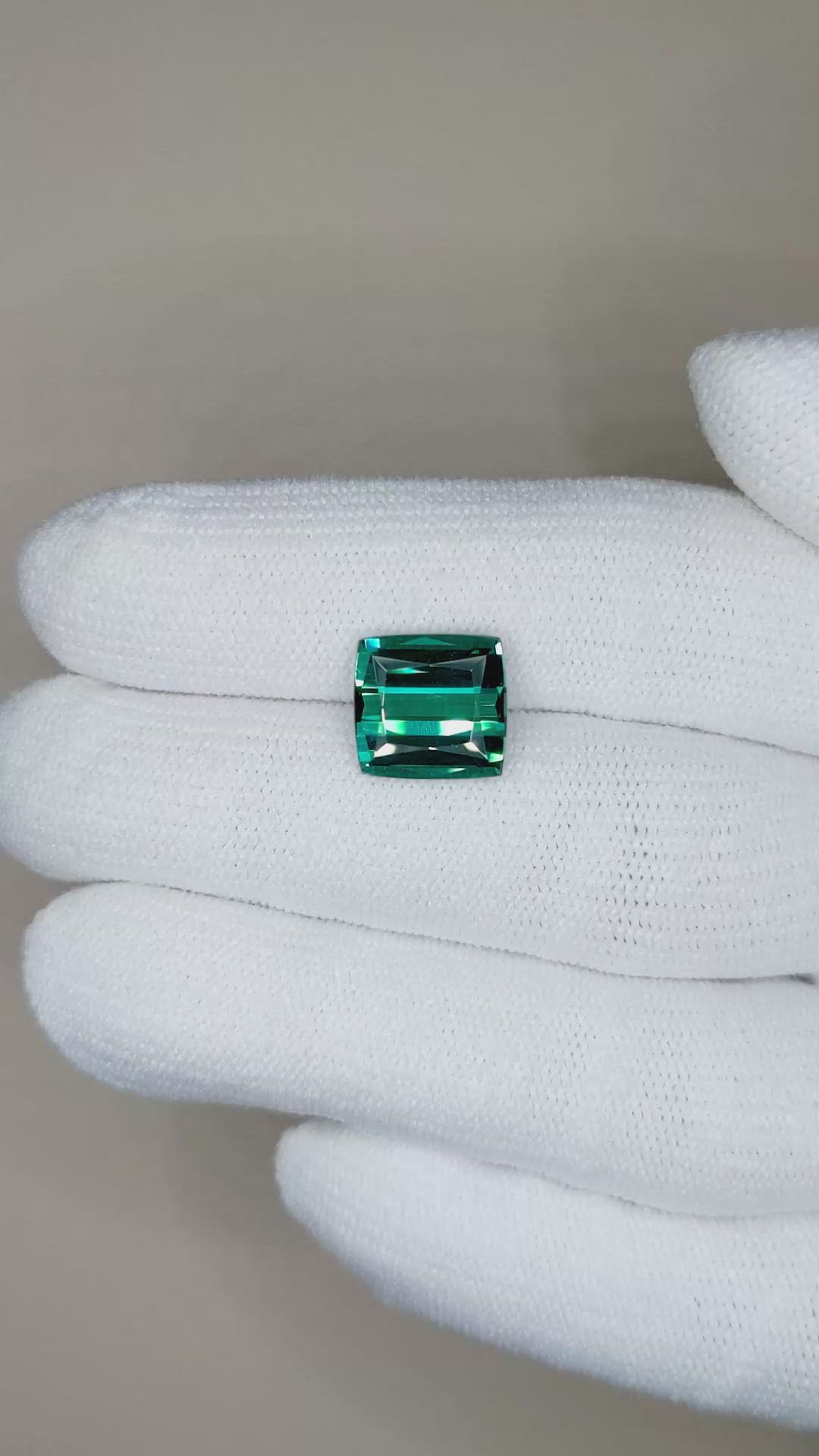 3.98 Ct. Tourmaline from Brazil Size Video