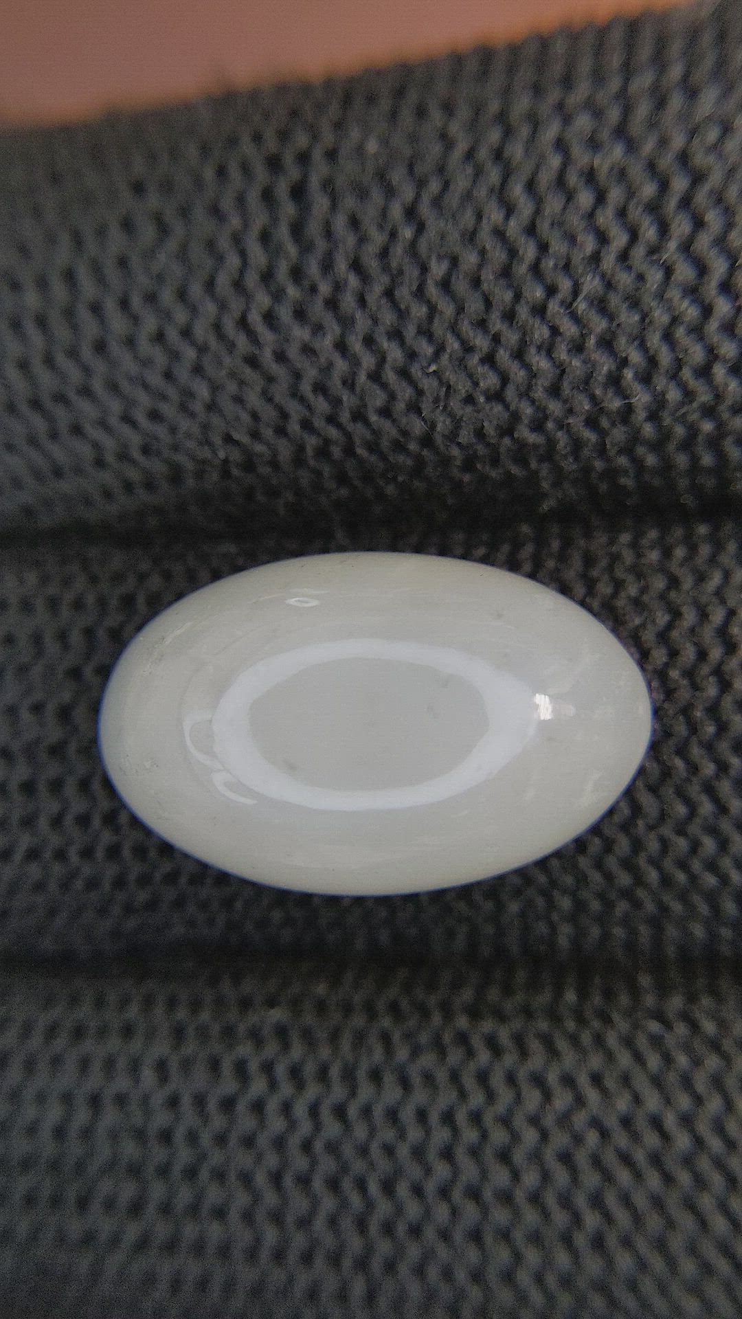 14.24 Ct. Cabochon Moonstone from Ceylon (Sri Lanka) Size Video