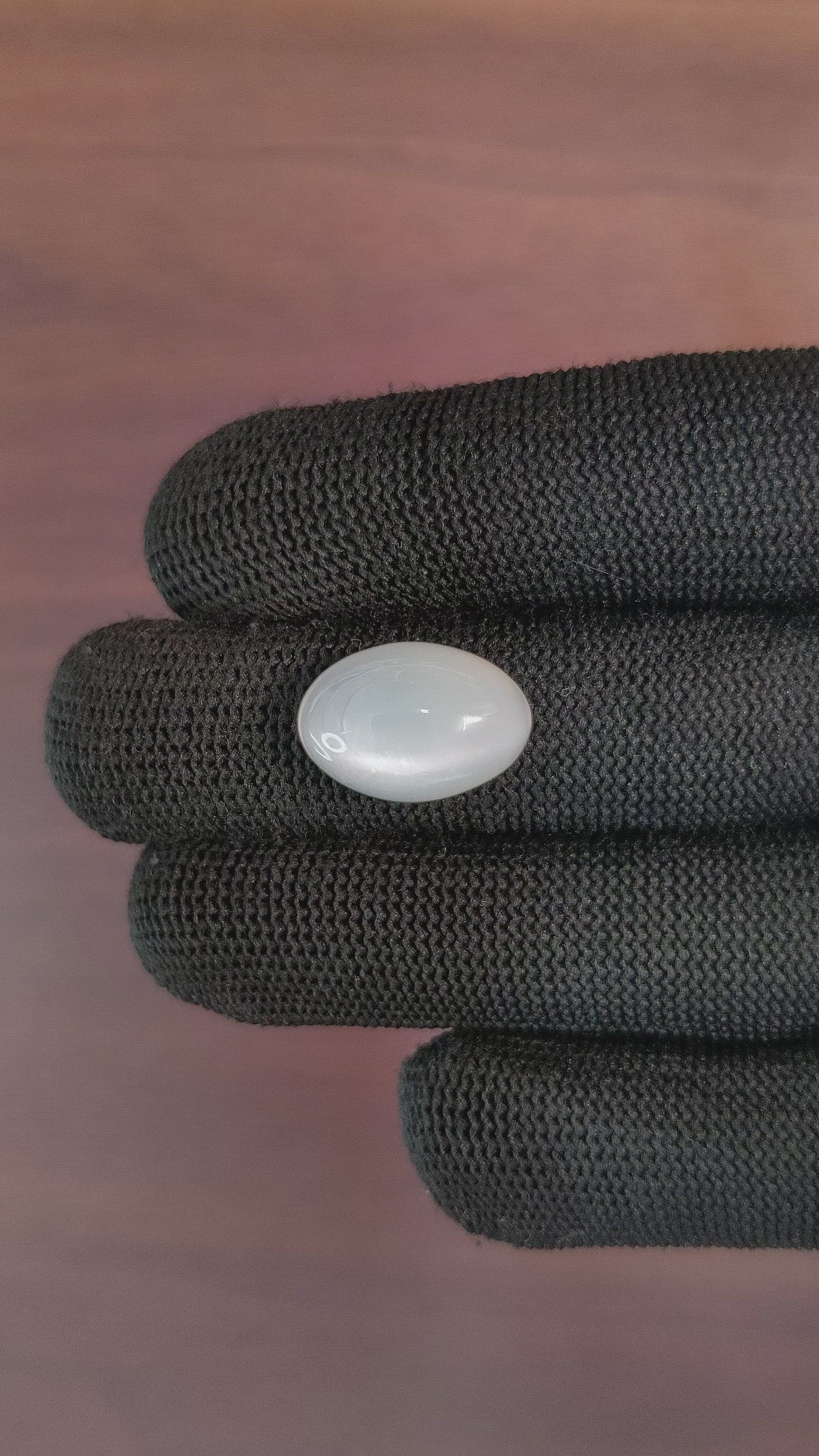 10.62 Ct. Cabochon Moonstone from Ceylon (Sri Lanka) Size Video