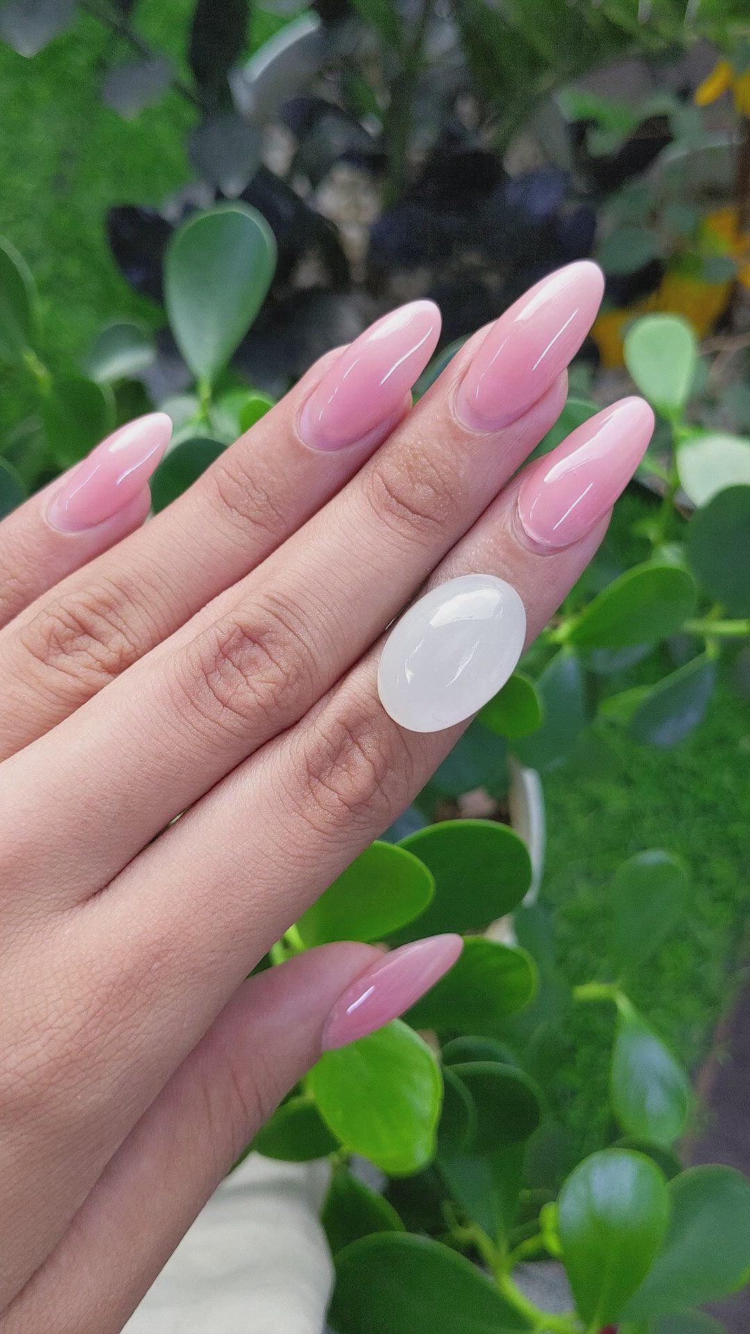 20.48 Ct. Cabochon Moonstone from Ceylon (Sri Lanka) Size Video