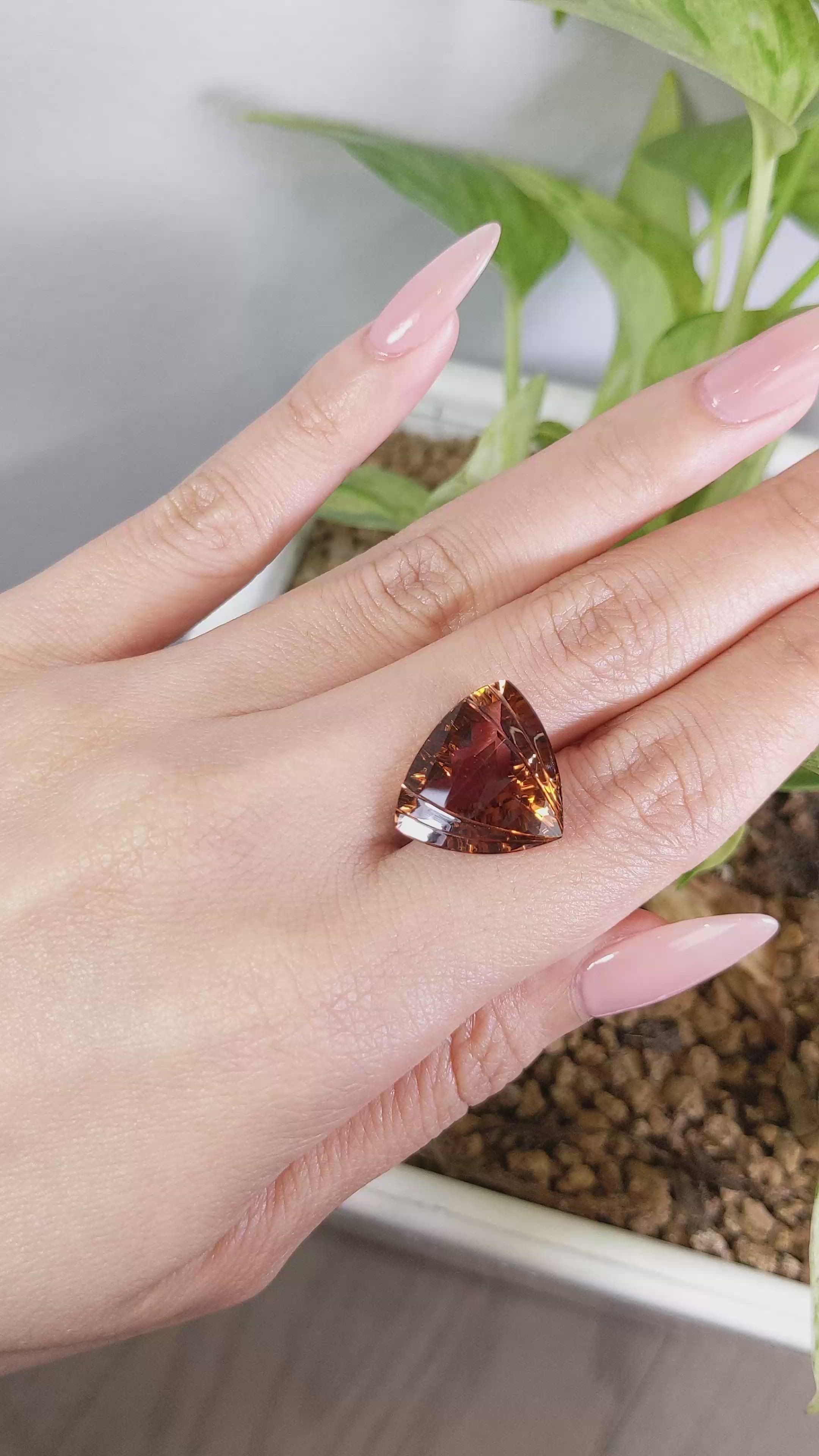 10.06 Ct. Tourmaline from Brazil Size Video