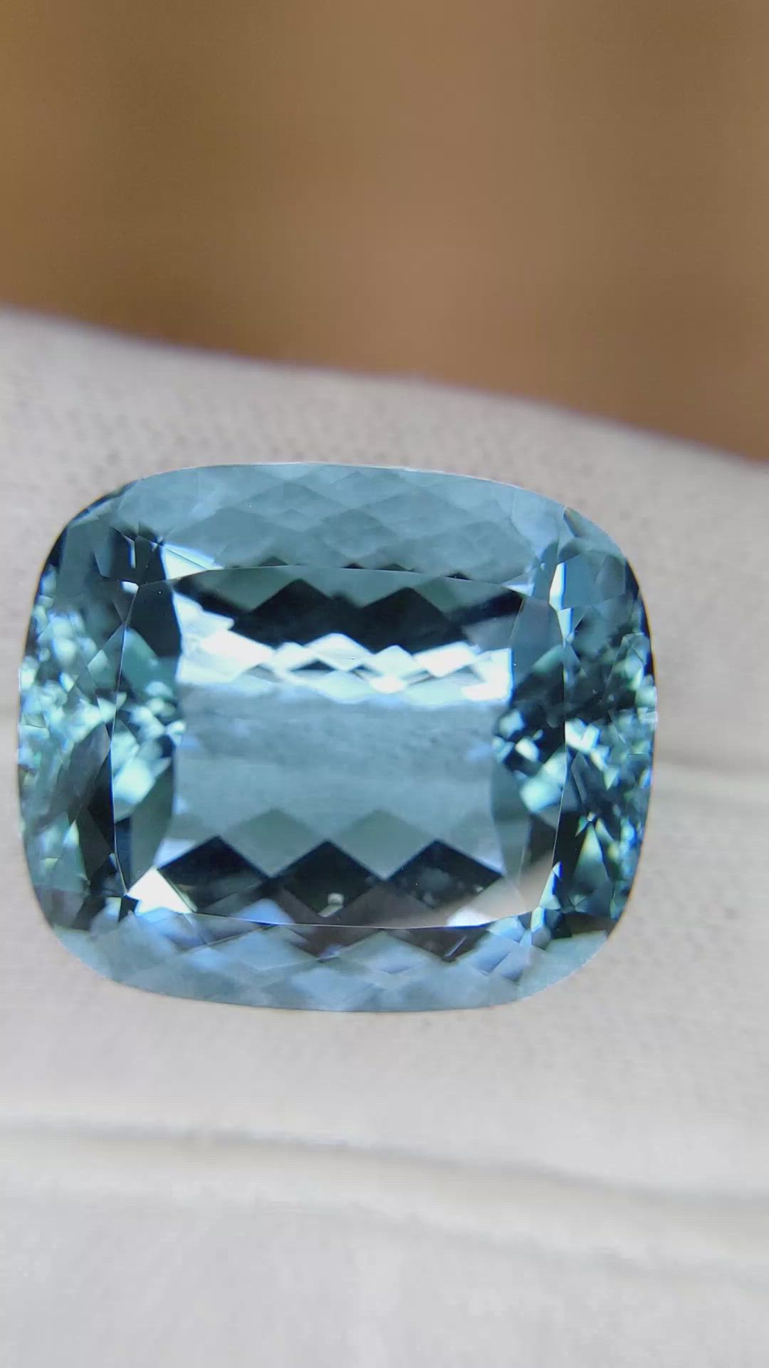 47.15 Ct. Aquamarine from Brazil Size Video