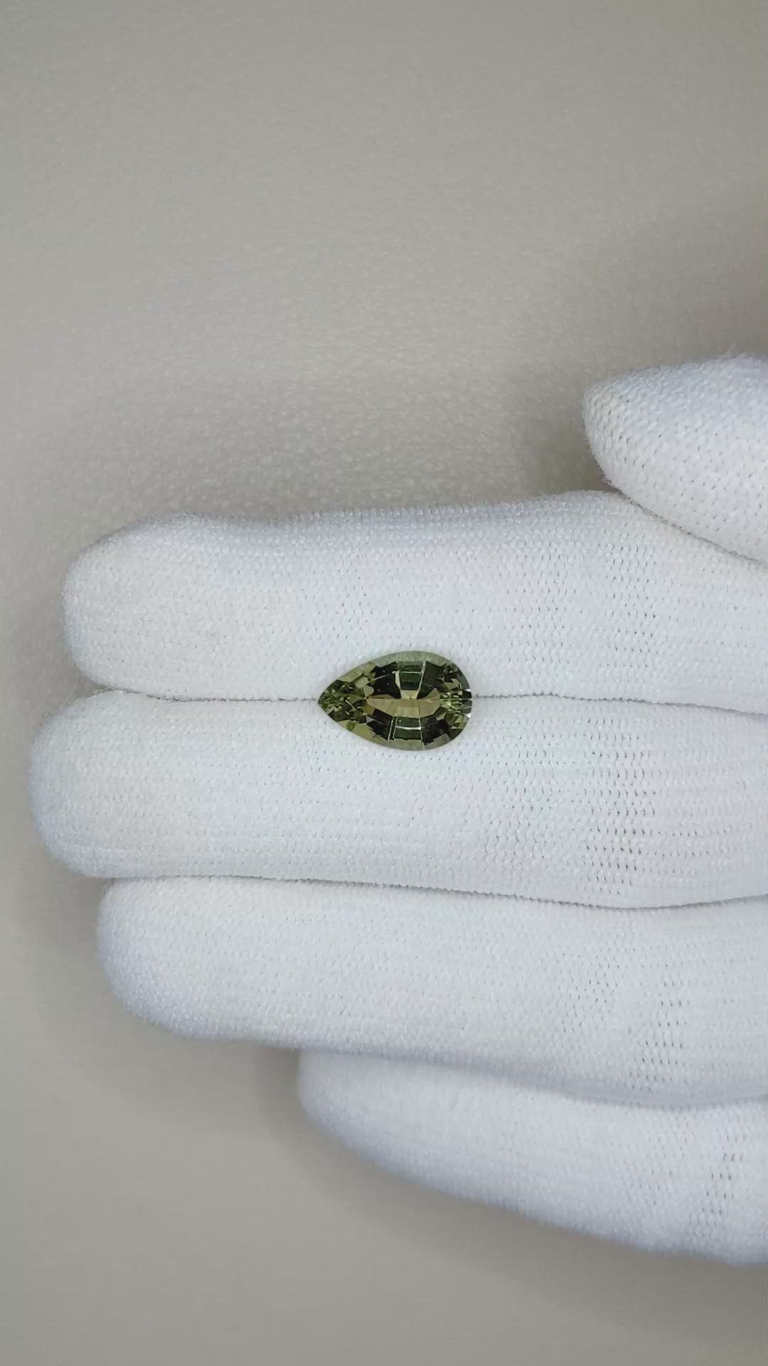 2.42 Ct. Tourmaline from Mozambique Size Video