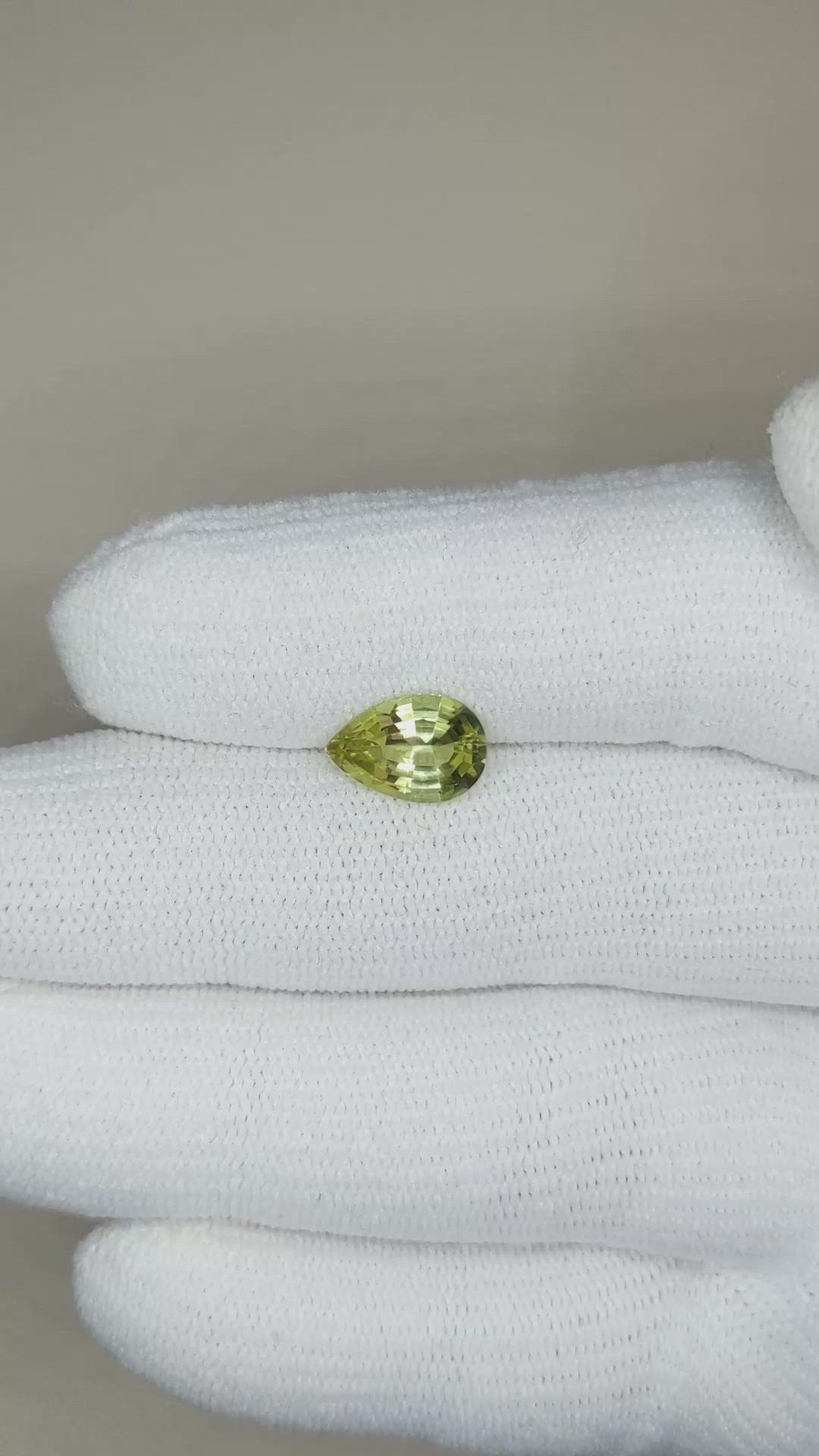 1.93 Ct. Tourmaline from Mozambique Size Video