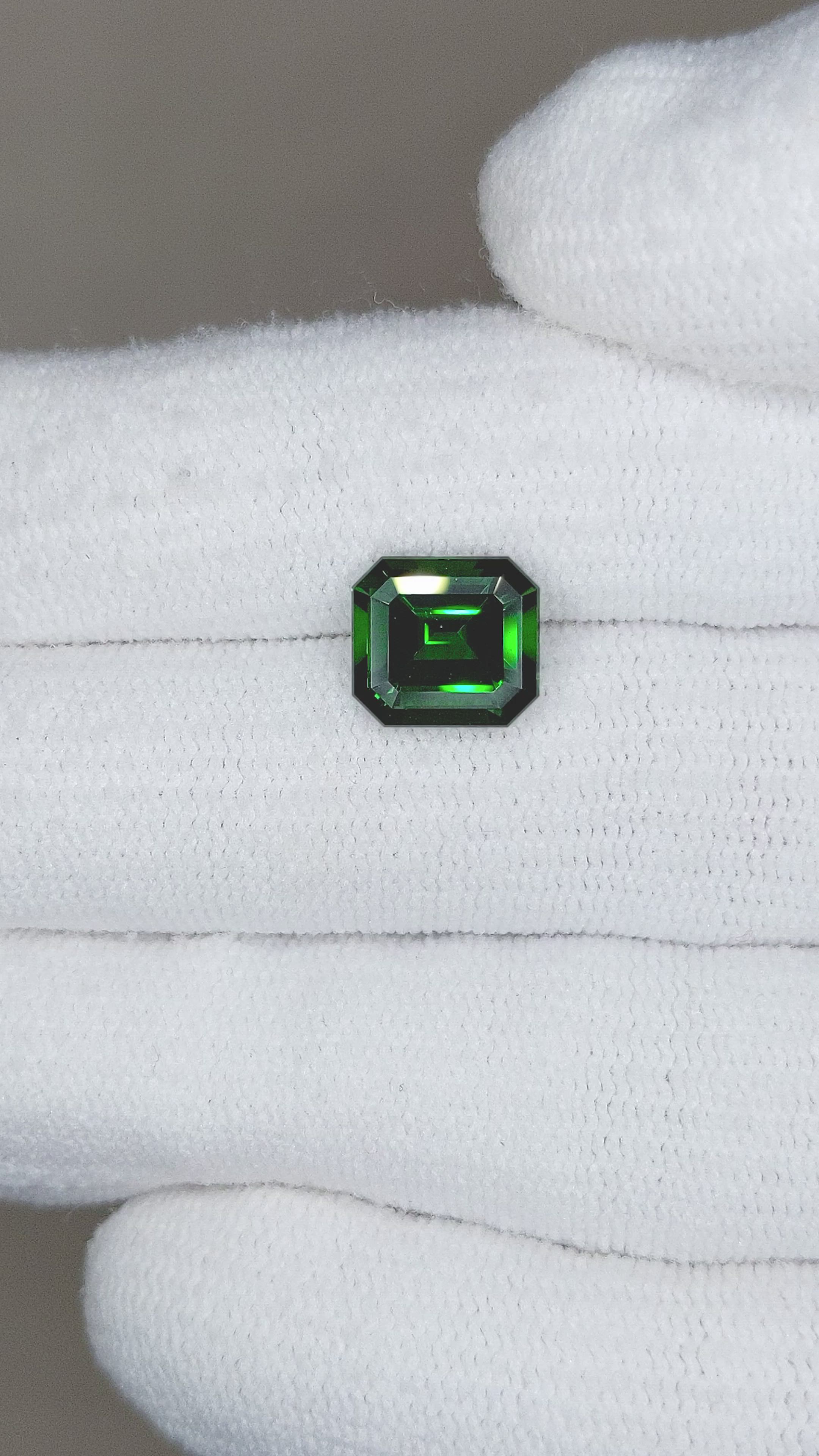2.07 Ct. Chrome Tourmaline from Mozambique Size Video