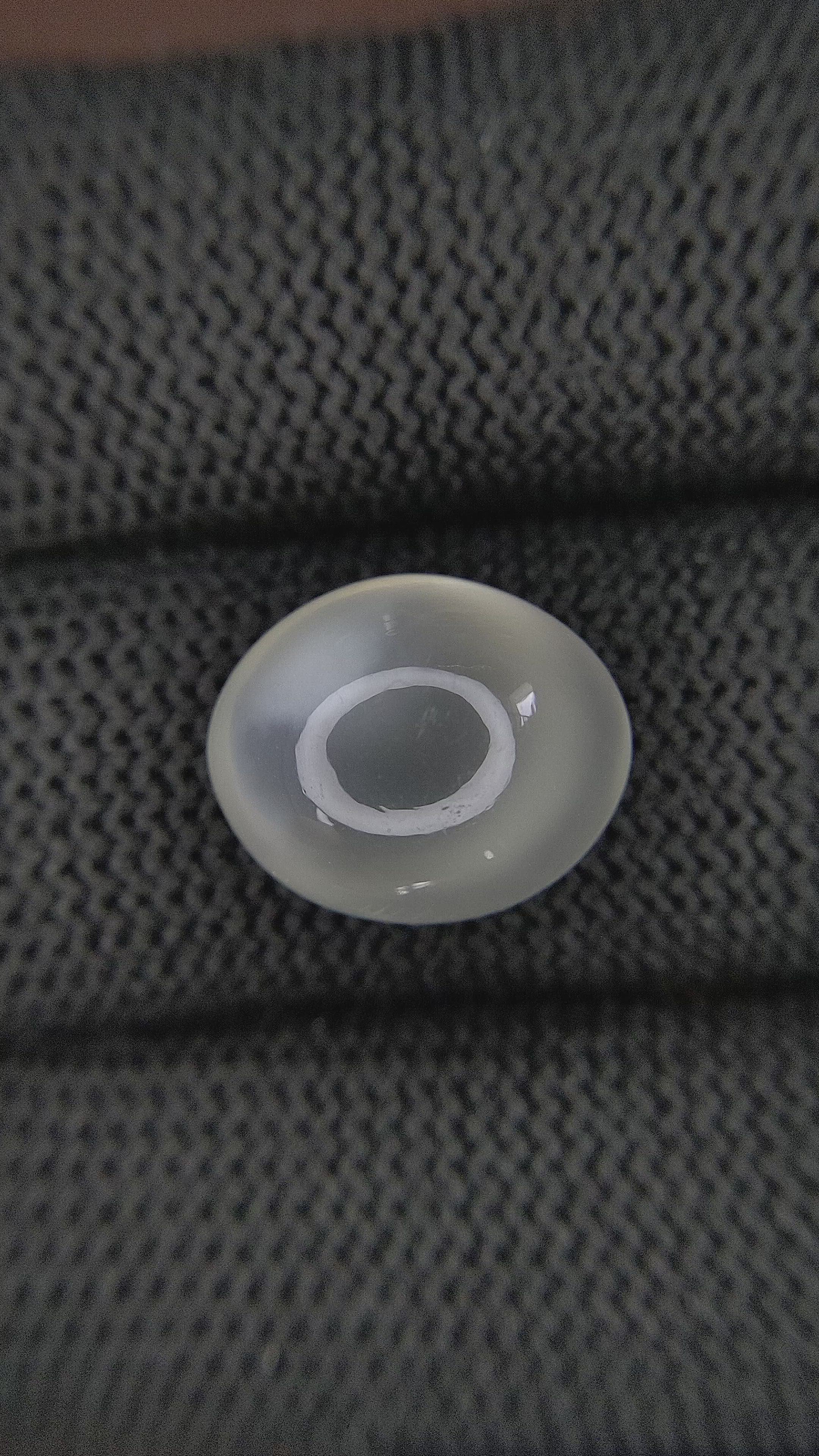 7.57 Ct. Cabochon Moonstone from Ceylon (Sri Lanka) Size Video
