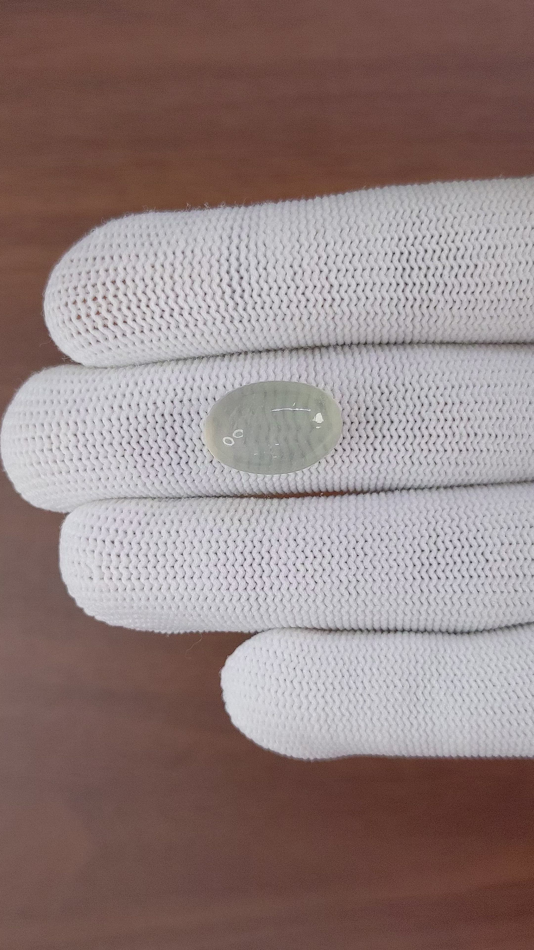10.48 Ct. Cabochon Moonstone from Ceylon (Sri Lanka) Size Video