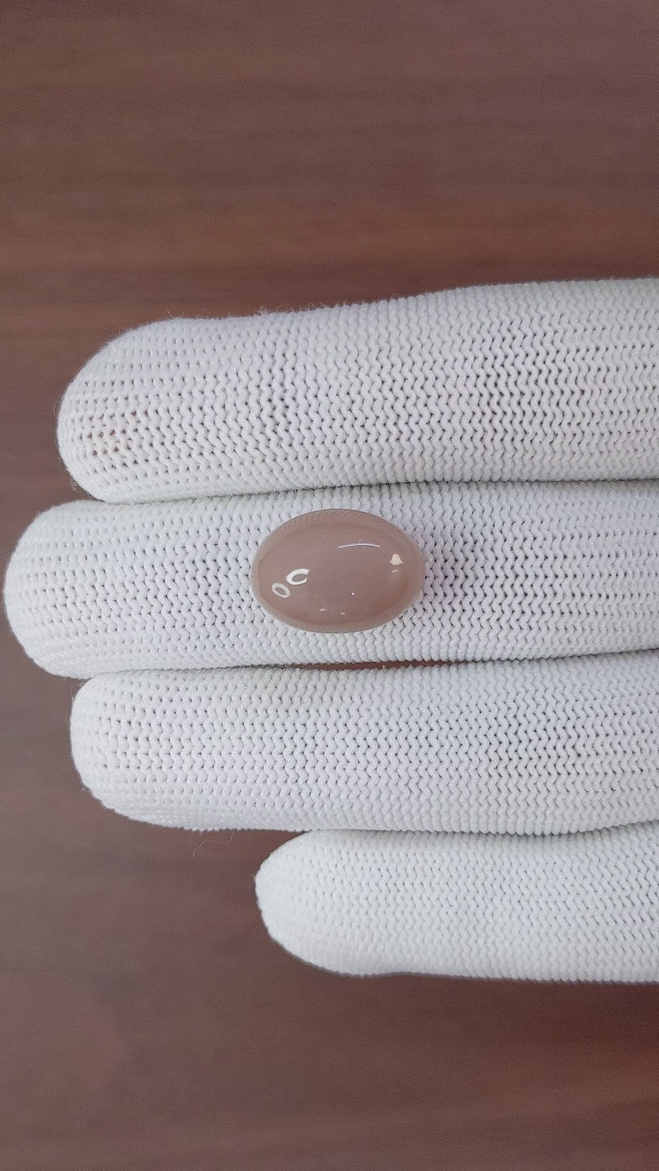 14.53 Ct. Cabochon Moonstone from Ceylon (Sri Lanka) Size Video