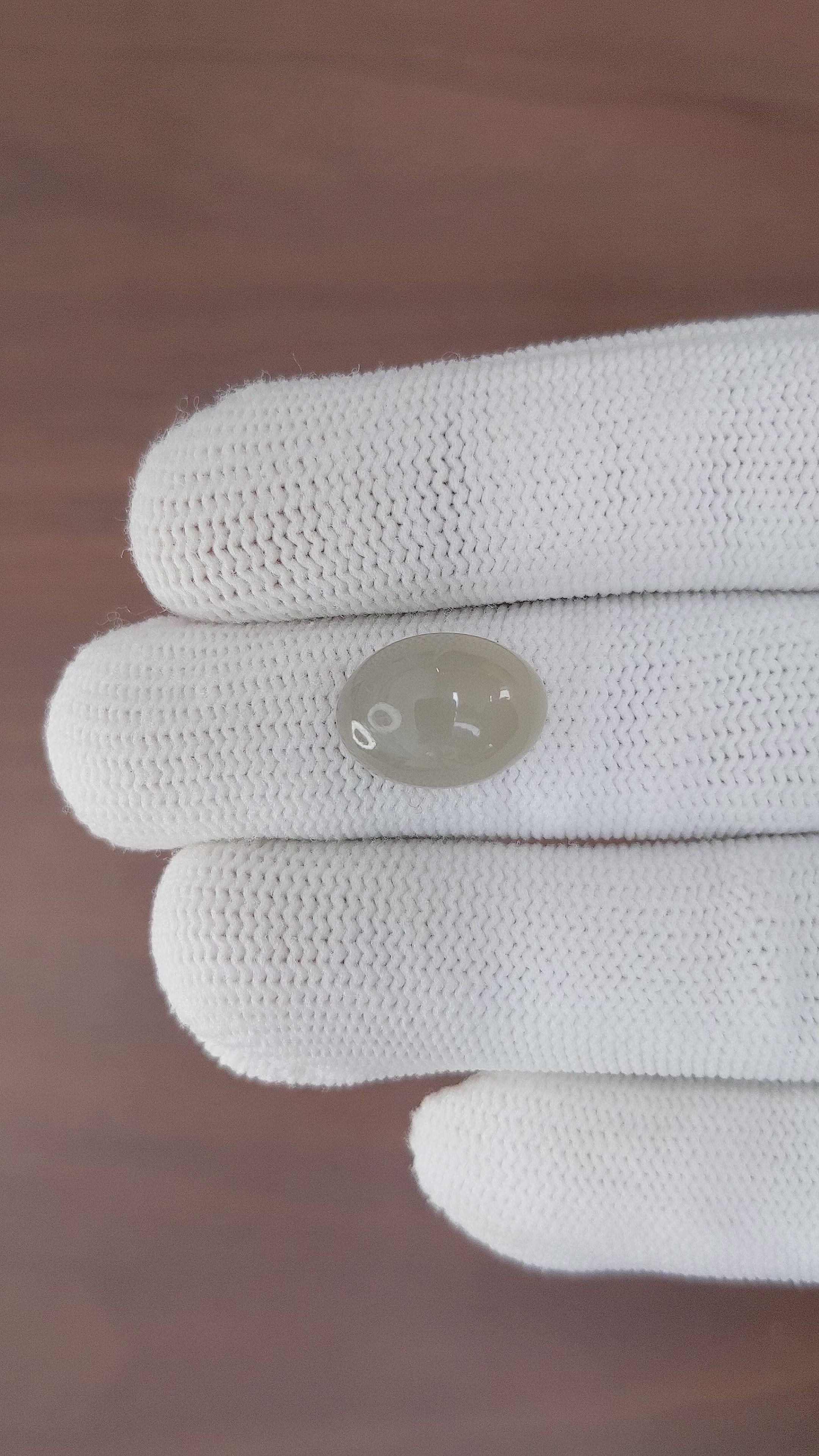 7.31 Ct. Cabochon Moonstone from Ceylon (Sri Lanka) Size Video