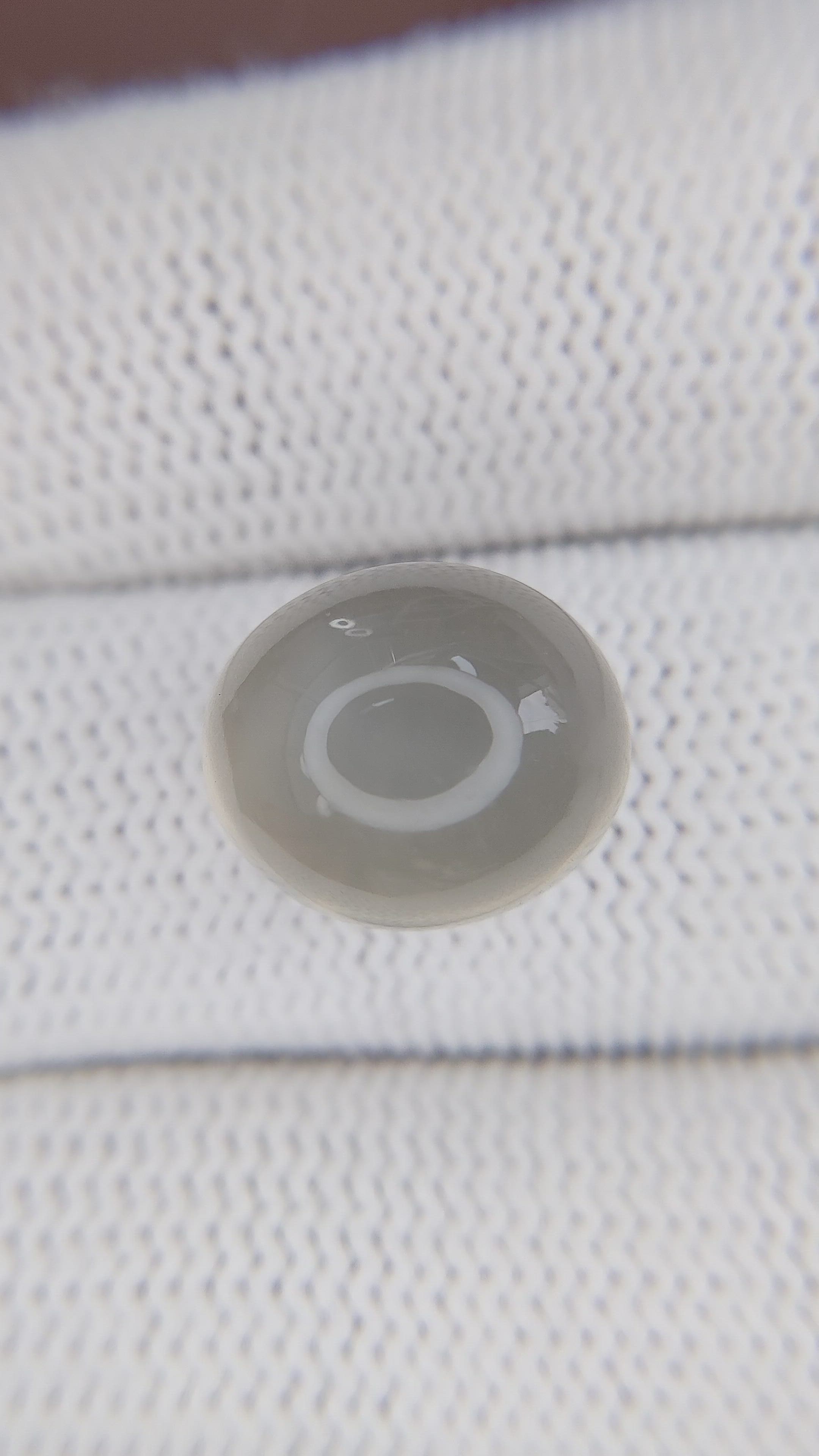 10.10 Ct. Cabochon Moonstone from Ceylon (Sri Lanka) Size Video
