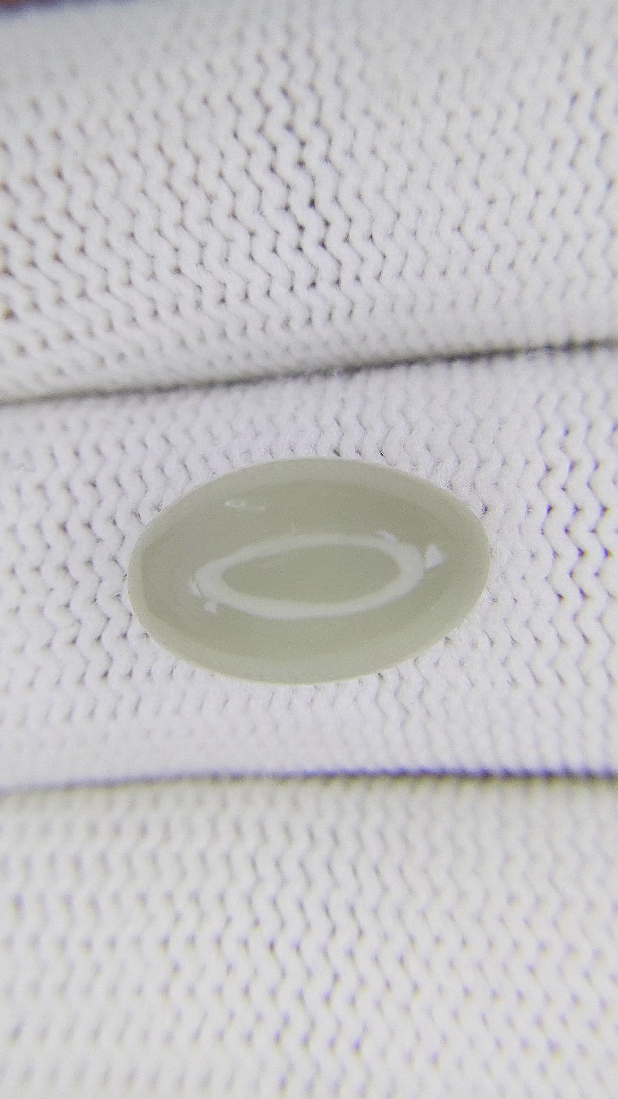 5.81 Ct. Cabochon Moonstone from Ceylon (Sri Lanka) Size Video