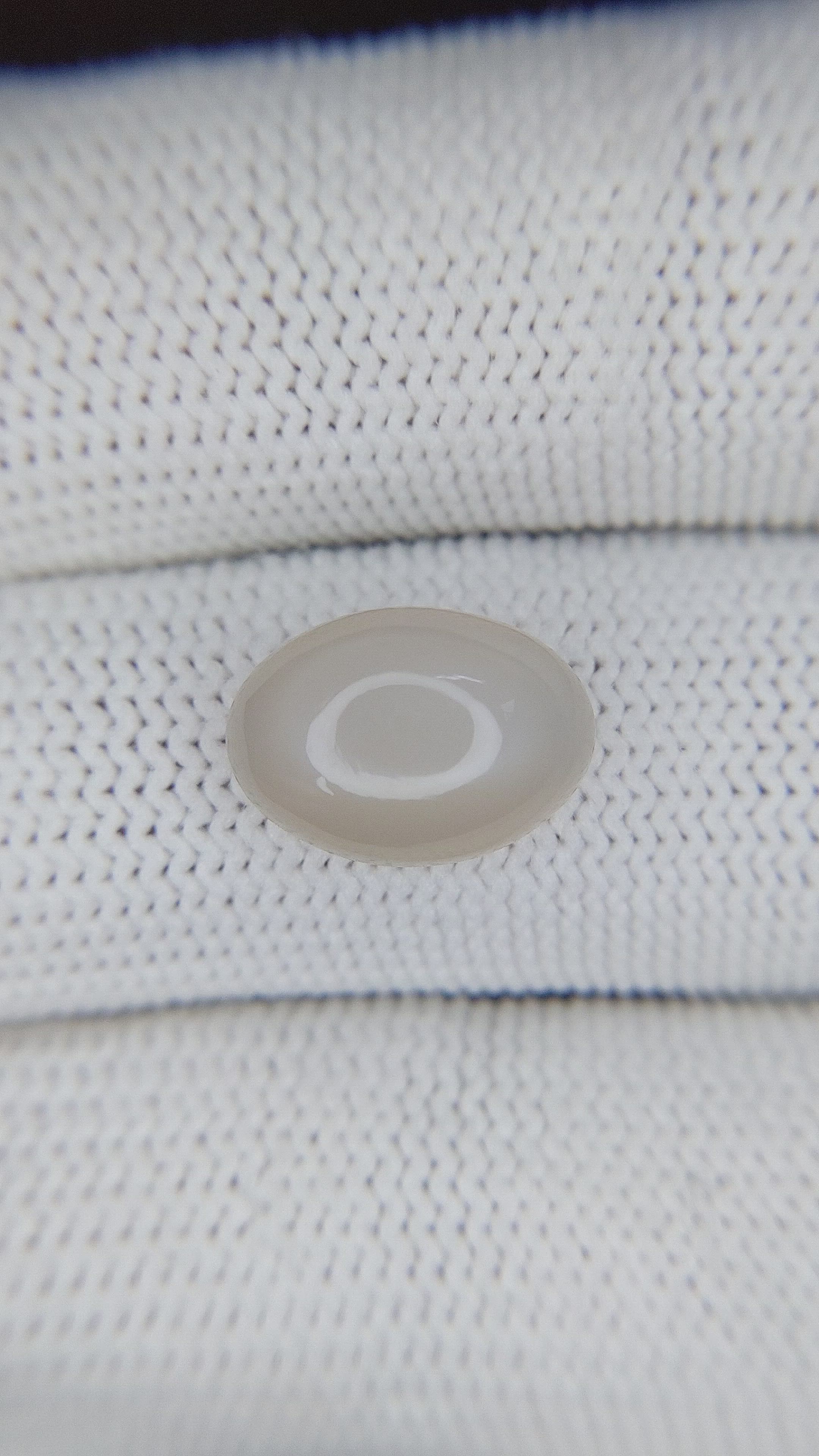 5.01 Ct. Cabochon Moonstone from Ceylon (Sri Lanka) Size Video
