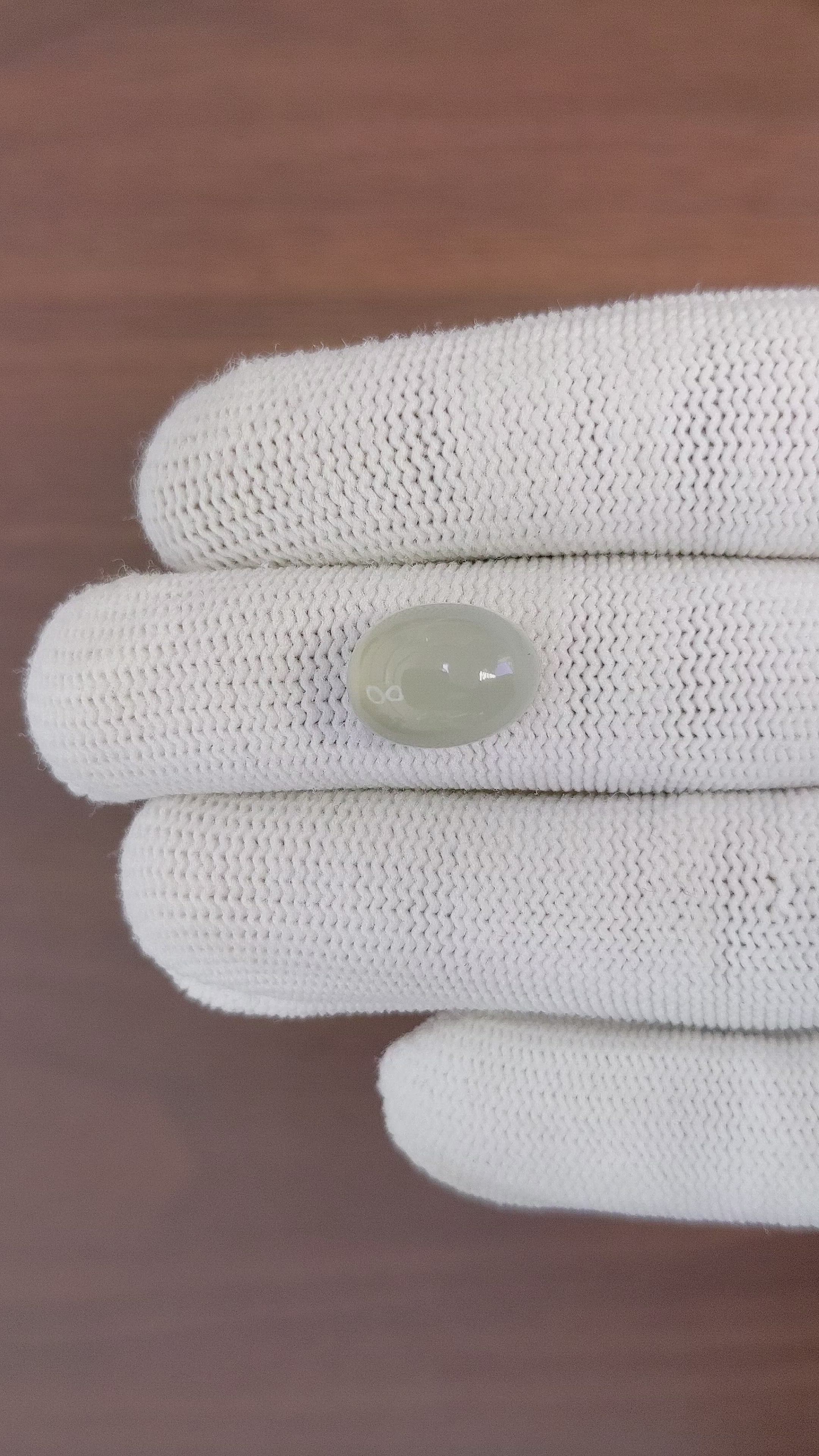 6.51 Ct. Cabochon Moonstone from Ceylon (Sri Lanka) Size Video