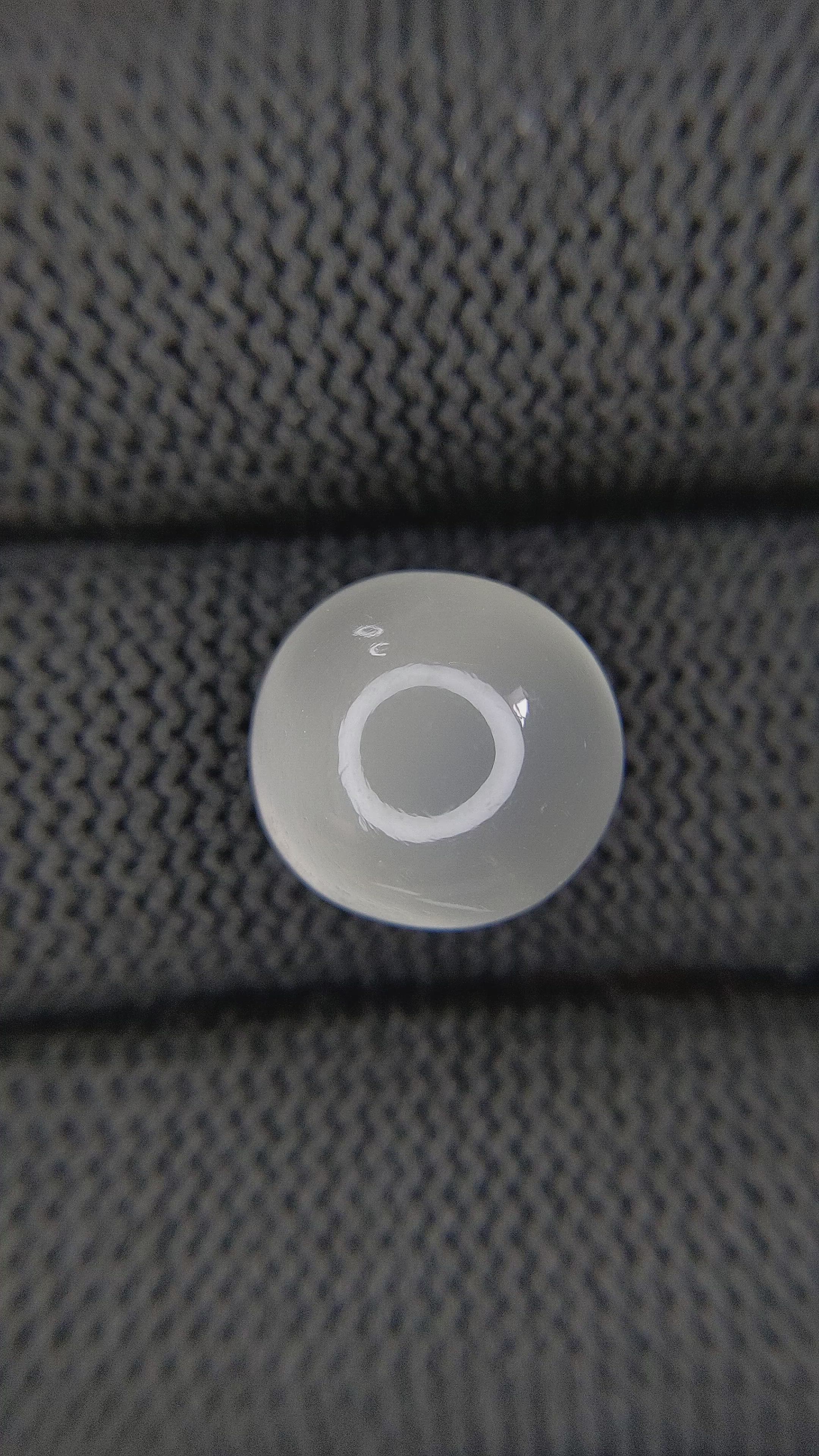 8.01 Ct. Cabochon Moonstone from Ceylon (Sri Lanka) Size Video