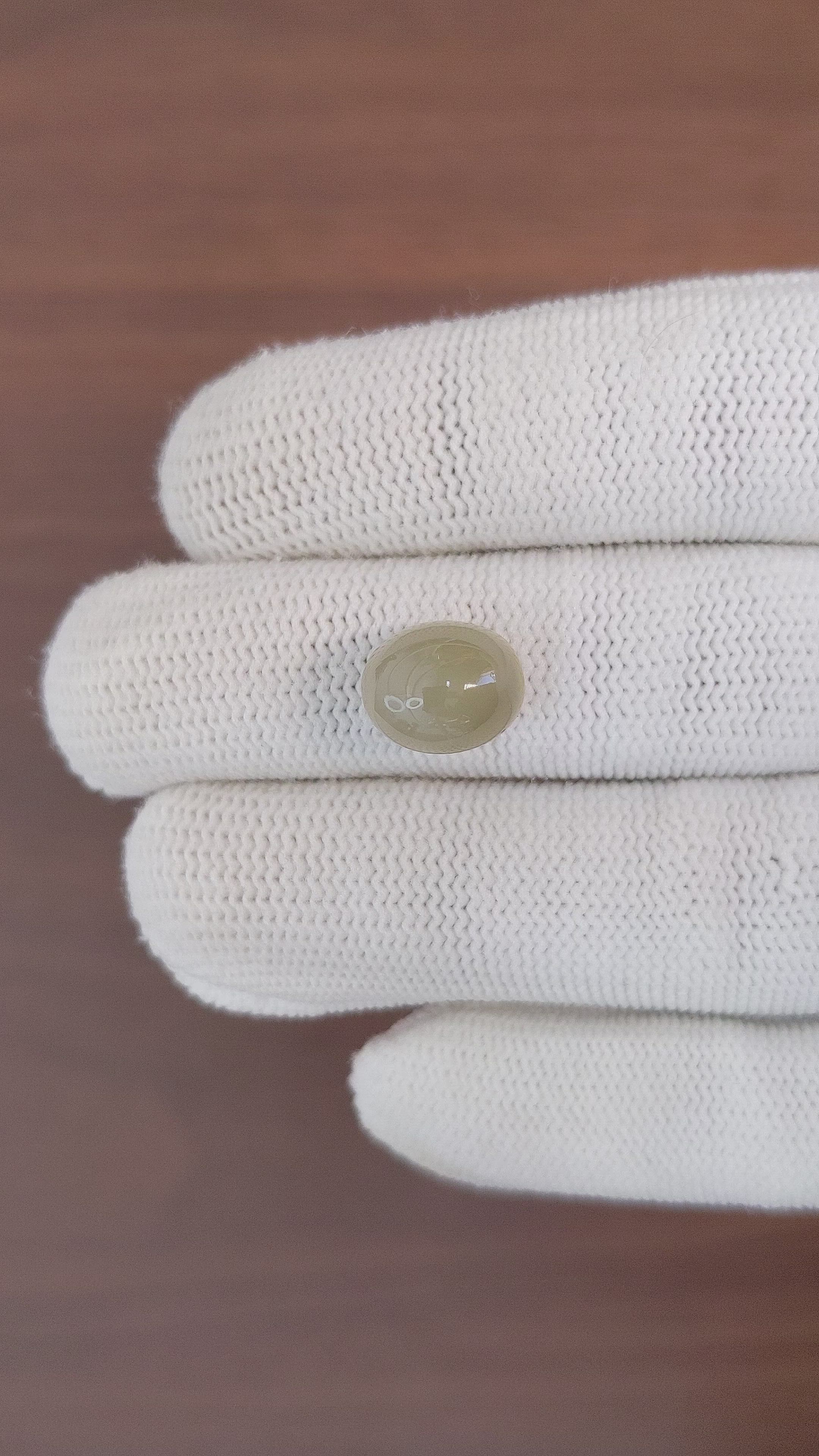 7.13 Ct. Cabochon Moonstone from Ceylon (Sri Lanka) Size Video