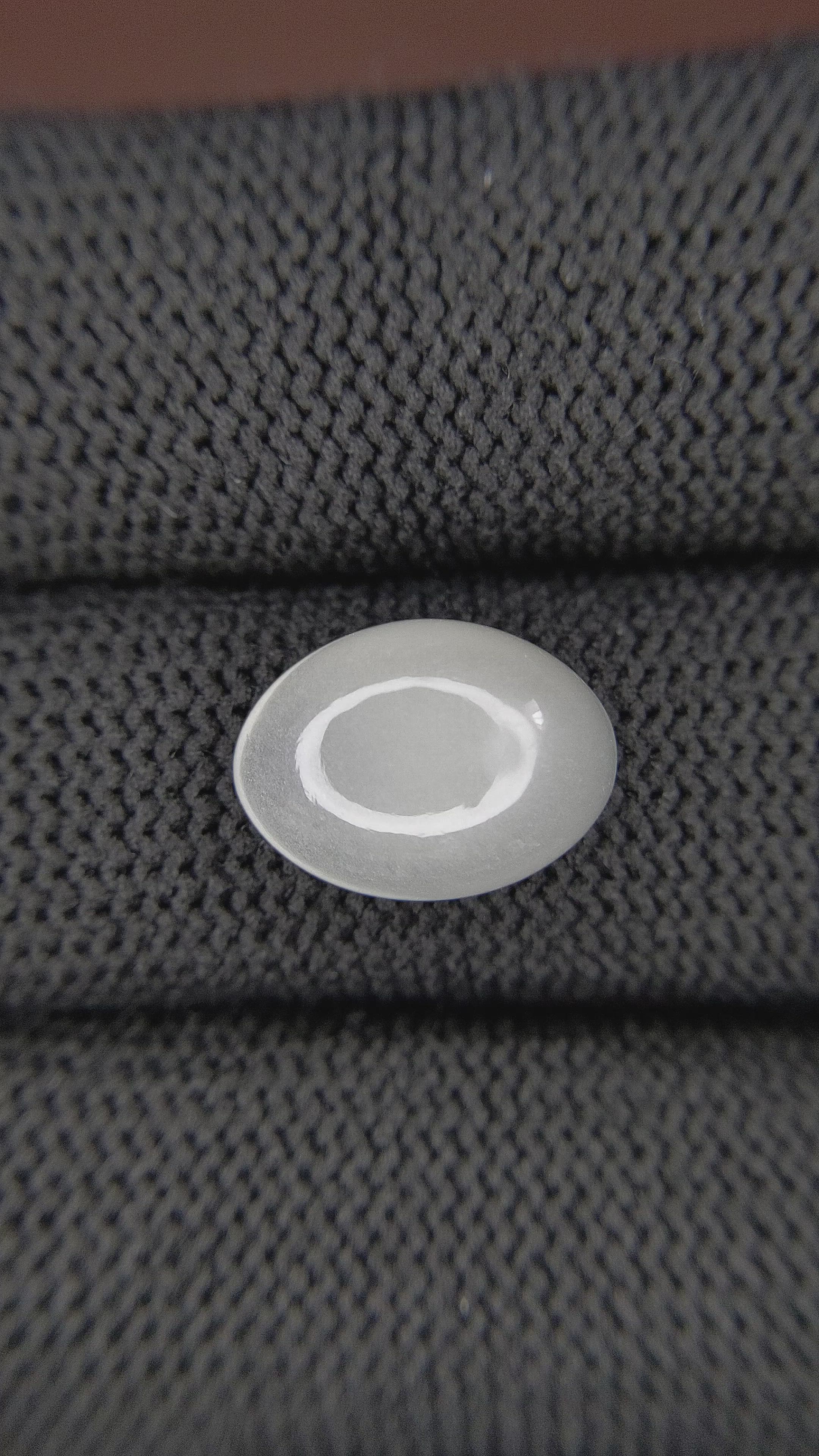 5.25 Ct. Cabochon Moonstone from Ceylon (Sri Lanka) Size Video