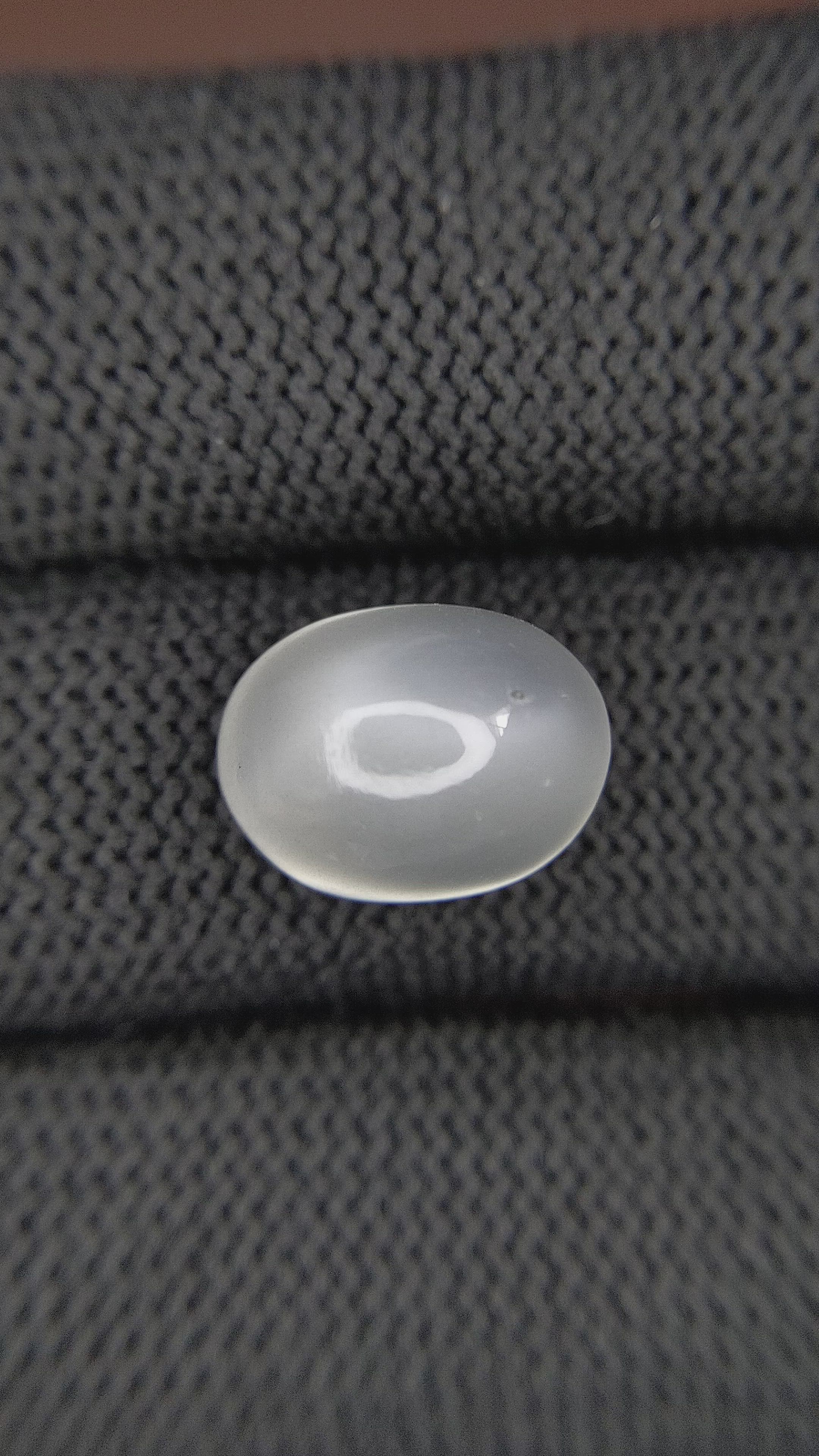 8.69 Ct. Cabochon Moonstone from Ceylon (Sri Lanka) Size Video