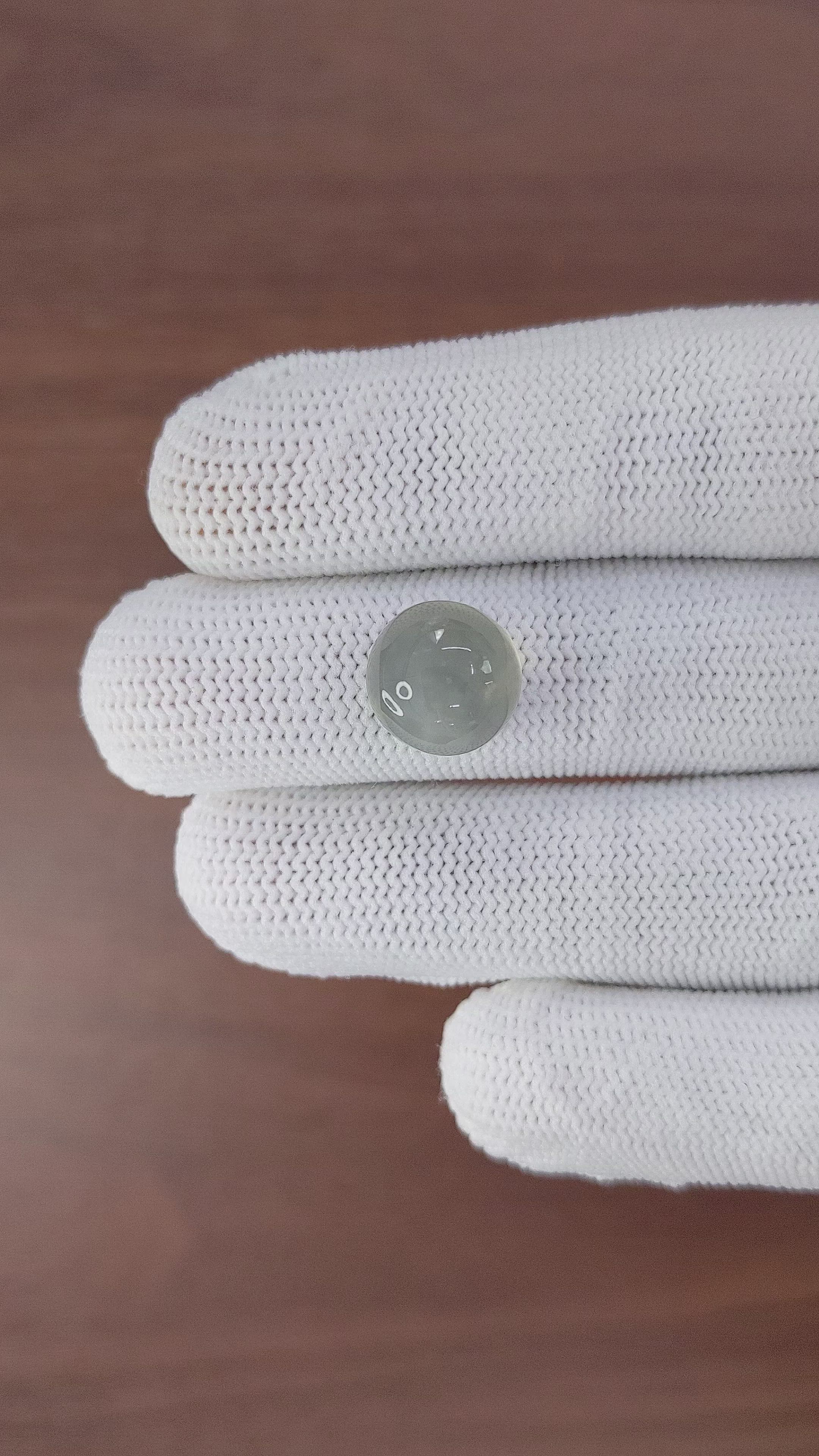 8.14 Ct. Cabochon Moonstone from Ceylon (Sri Lanka) Size Video