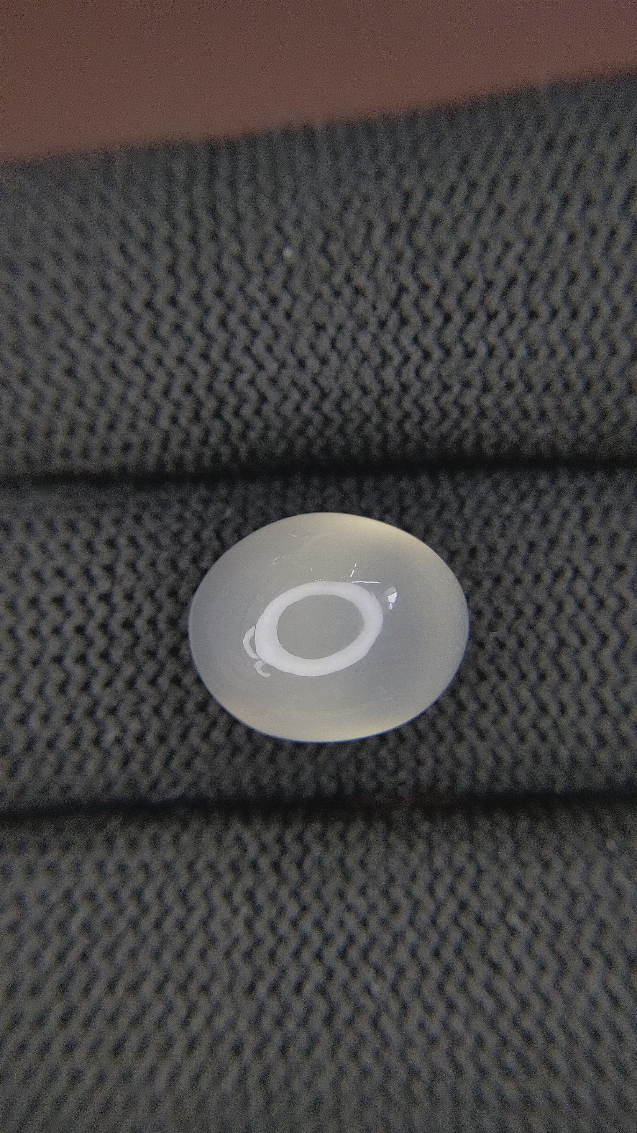 8.73 Ct. Cabochon Moonstone from Ceylon (Sri Lanka) Size Video