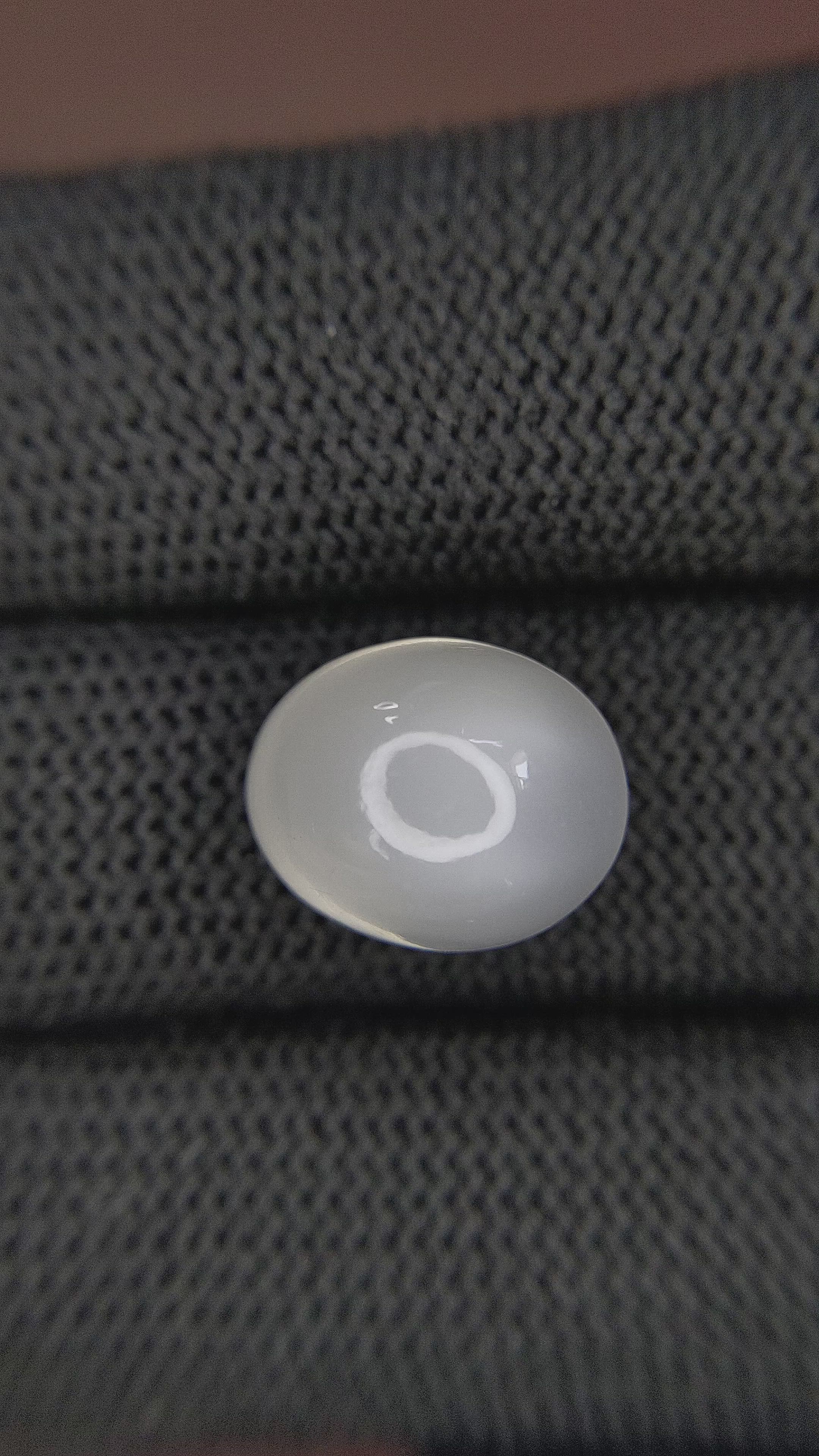 12.30 Ct. Cabochon Moonstone from Ceylon (Sri Lanka) Size Video