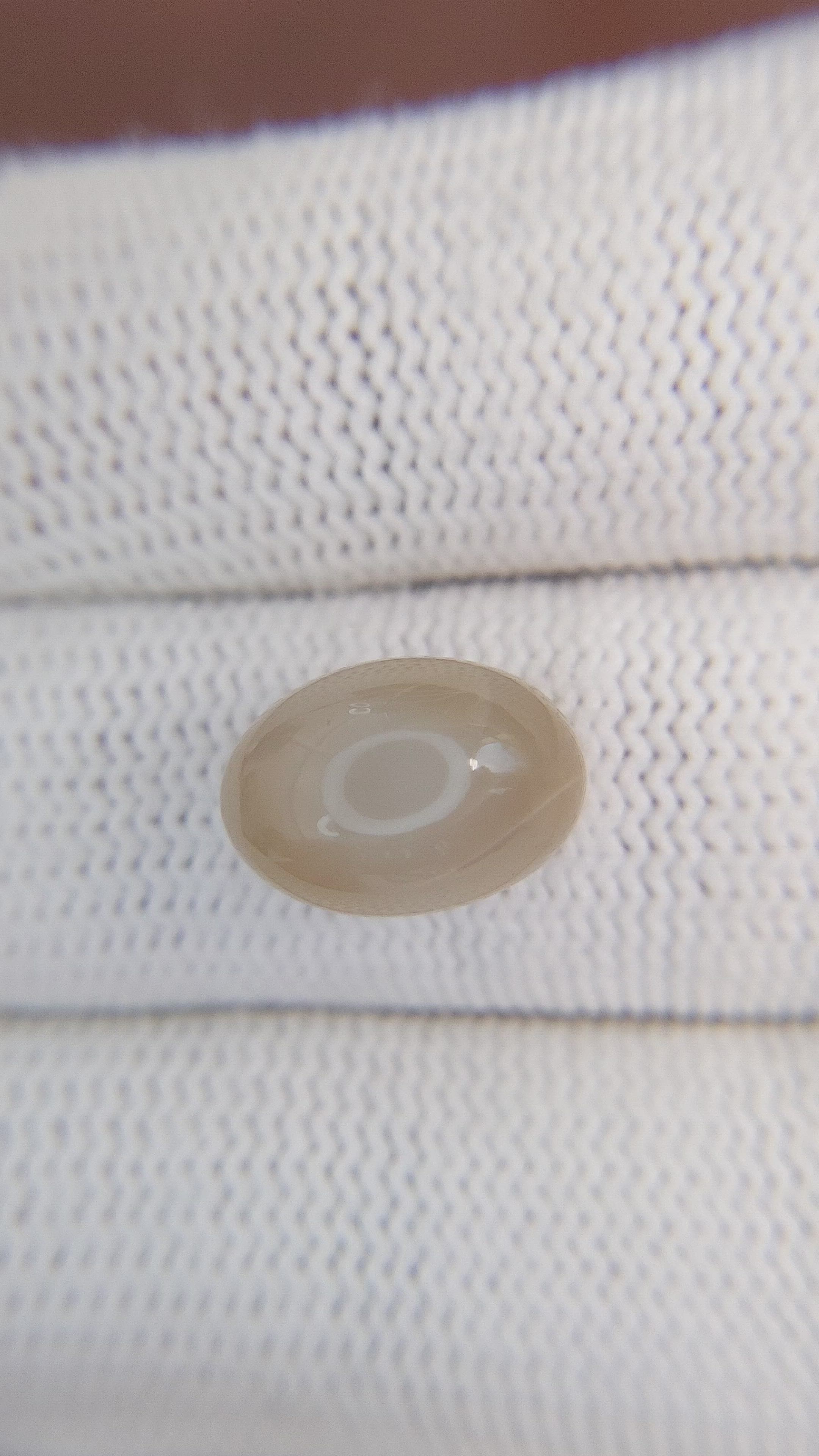 7.23 Ct. Cabochon Moonstone from Ceylon (Sri Lanka) Size Video
