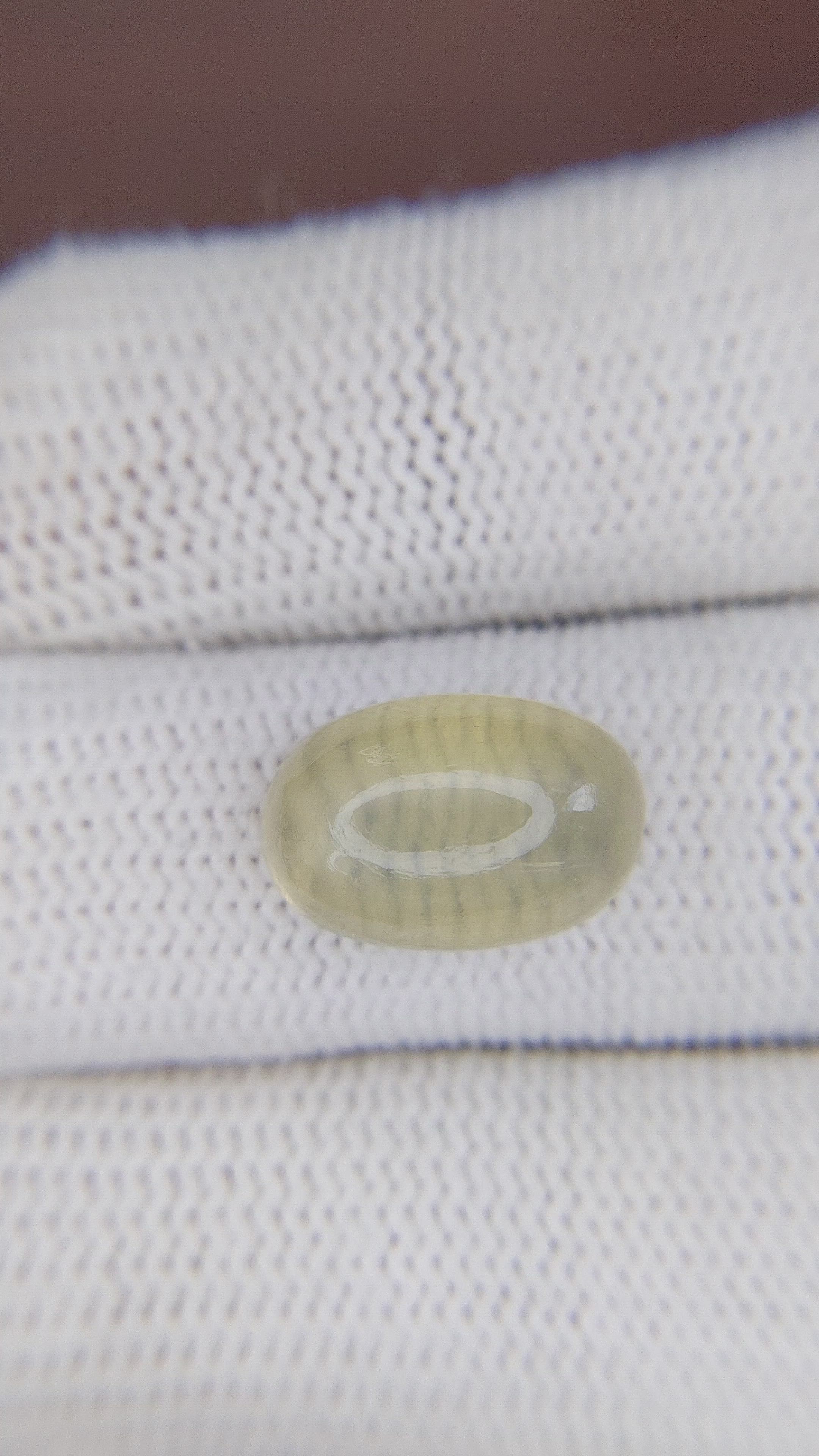 6.42 Ct. Cabochon Moonstone from Ceylon (Sri Lanka) Size Video