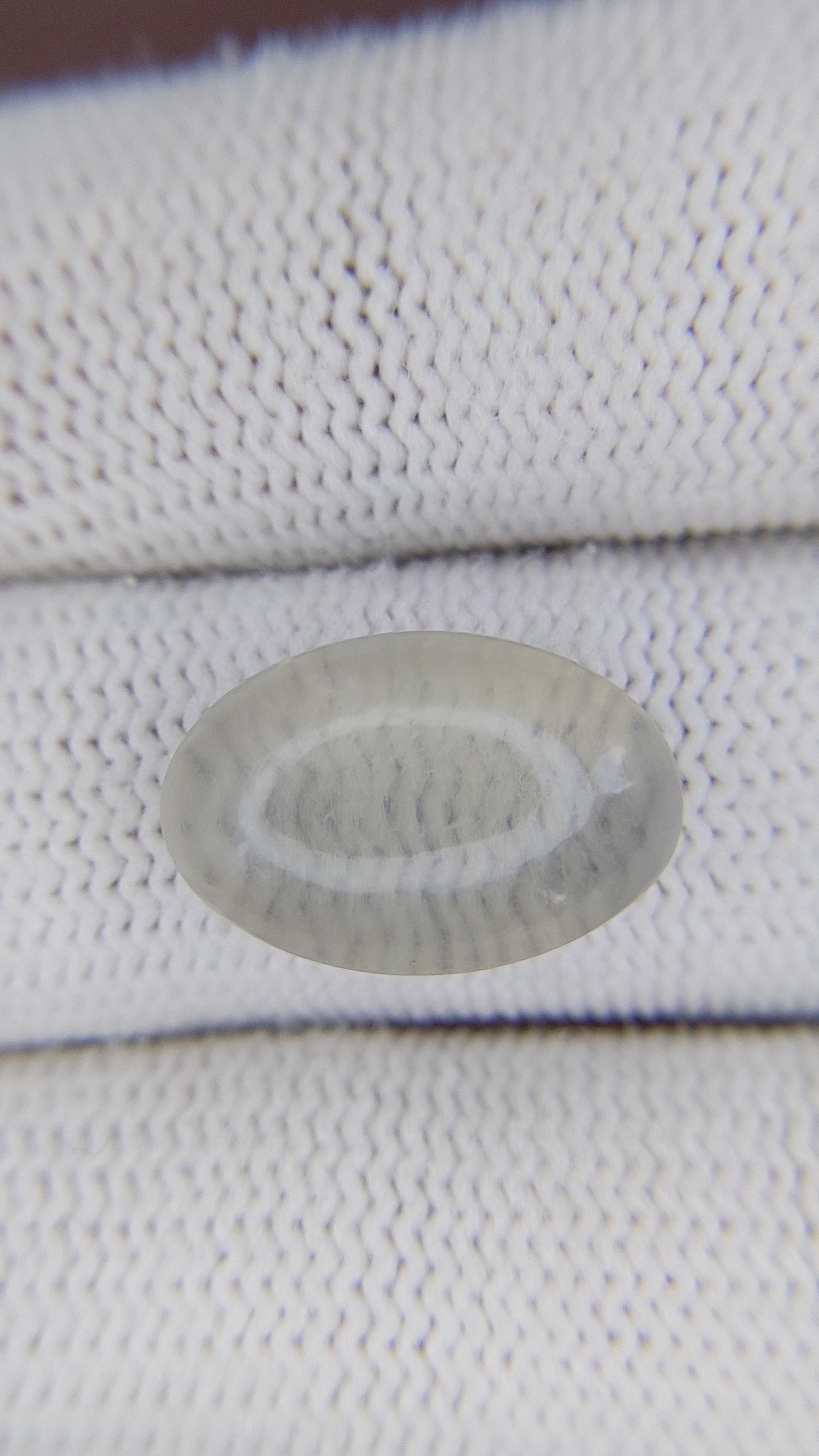 7.16 Ct. Cabochon Moonstone from Ceylon (Sri Lanka) Size Video