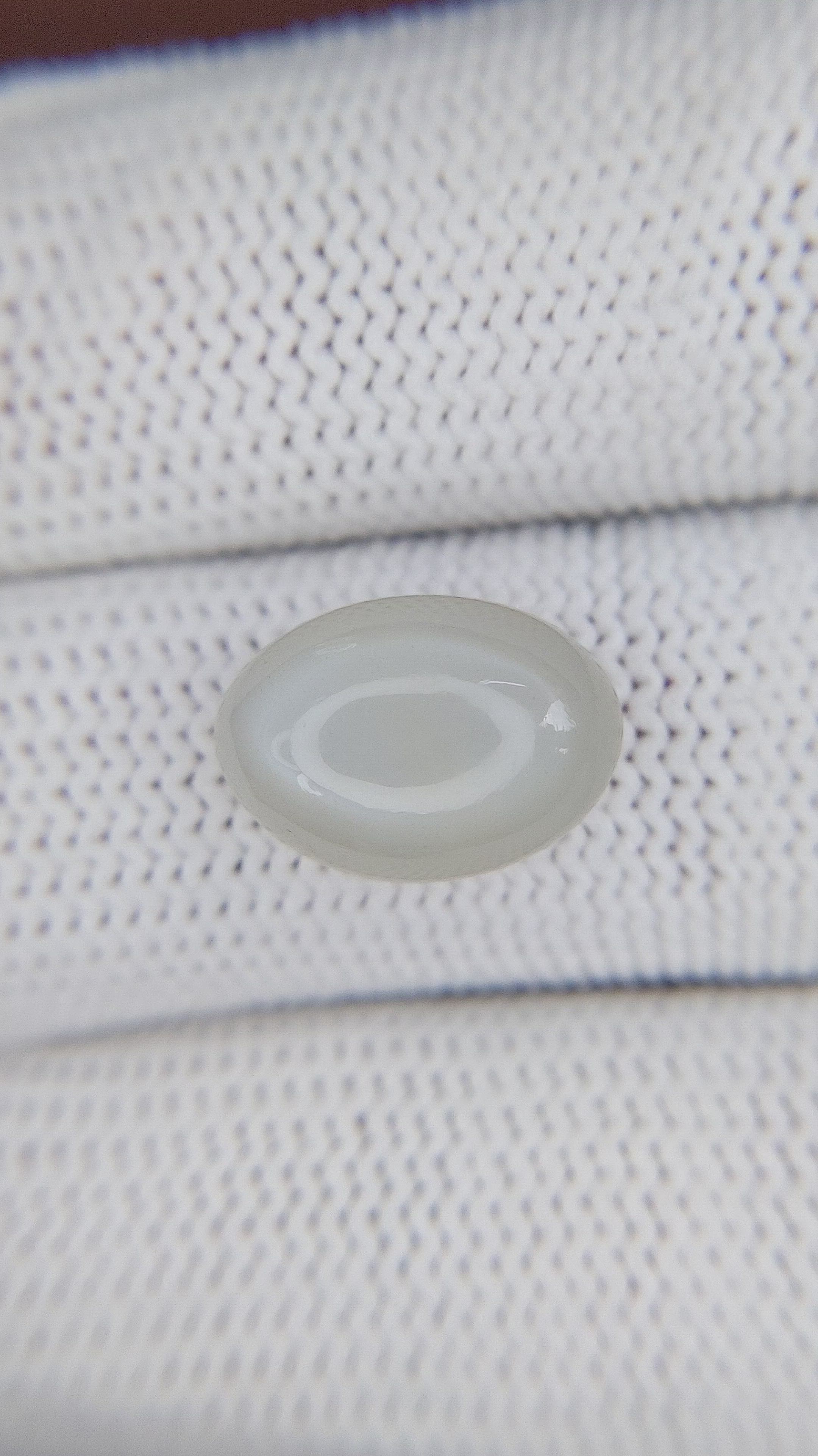 6.19 Ct. Cabochon Moonstone from Ceylon (Sri Lanka) Size Video