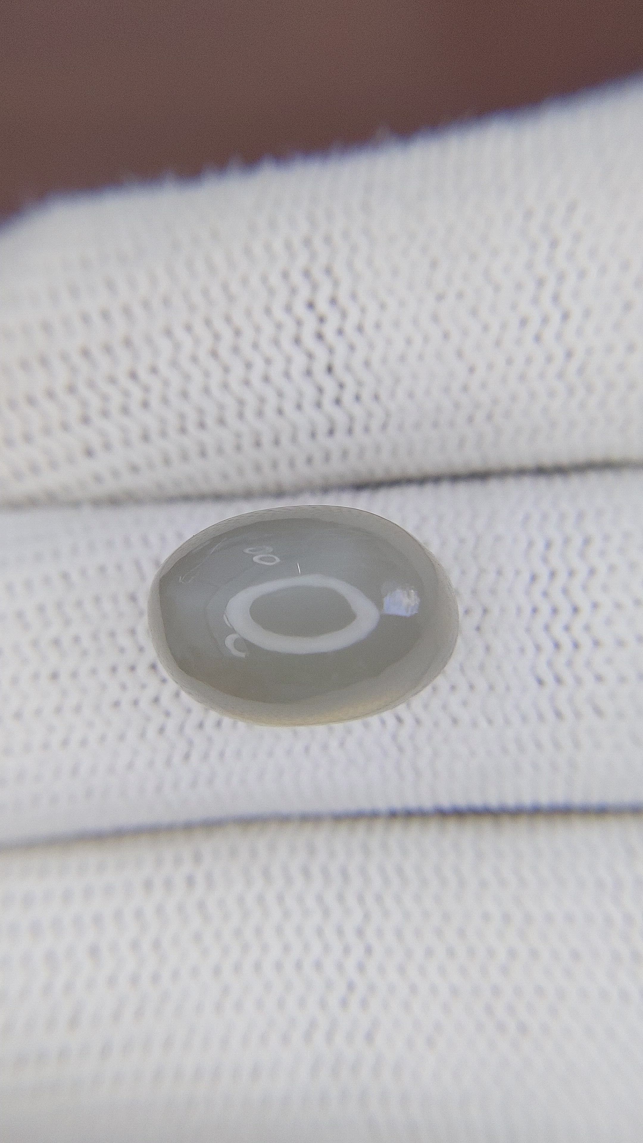 10.94 Ct. Cabochon Moonstone from Ceylon (Sri Lanka) Size Video