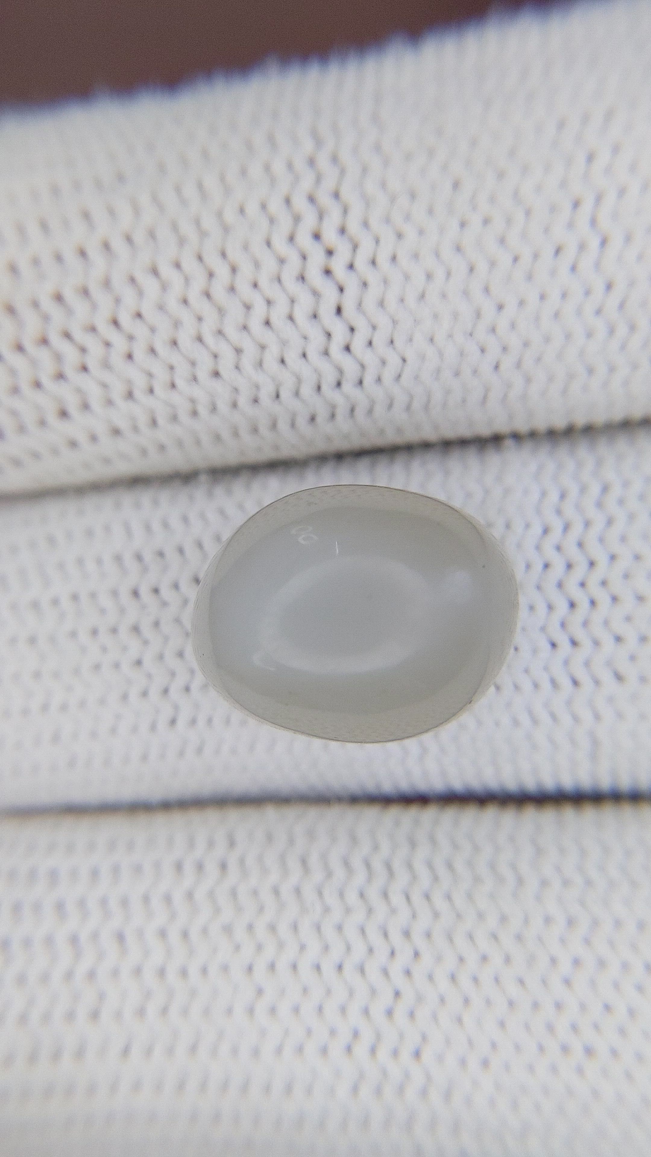 10.77 Ct. Cabochon Moonstone from Ceylon (Sri Lanka) Size Video