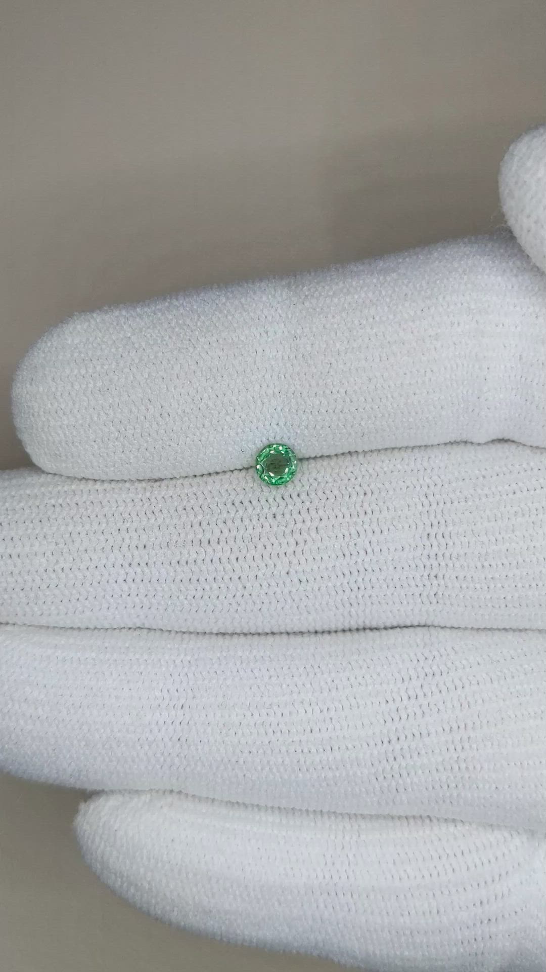 0.35 Ct. Alexandrite from Ceylon (Sri Lanka) Size Video