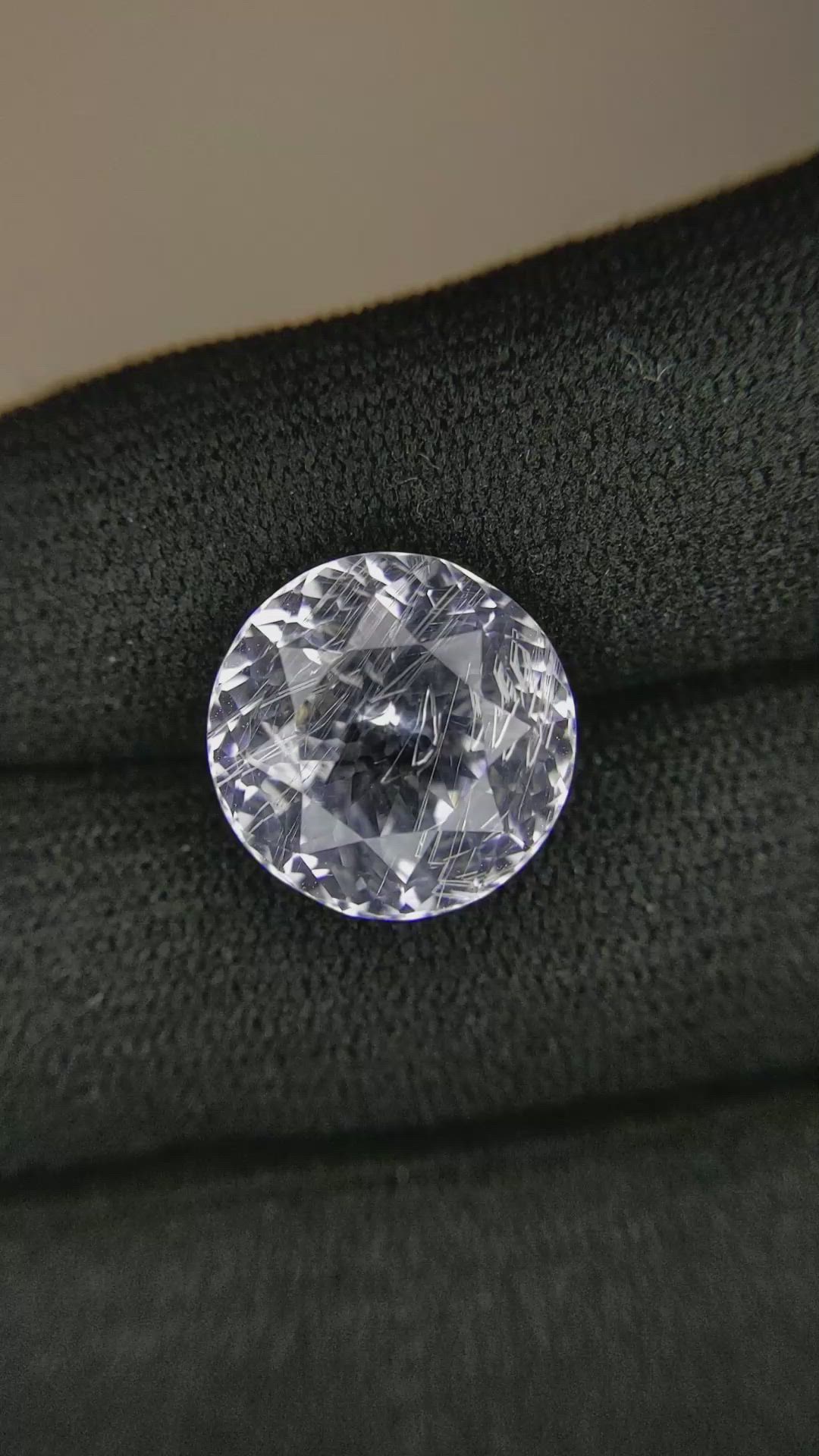 10.67 Ct. Jeremejevite from Madagascar Size Video