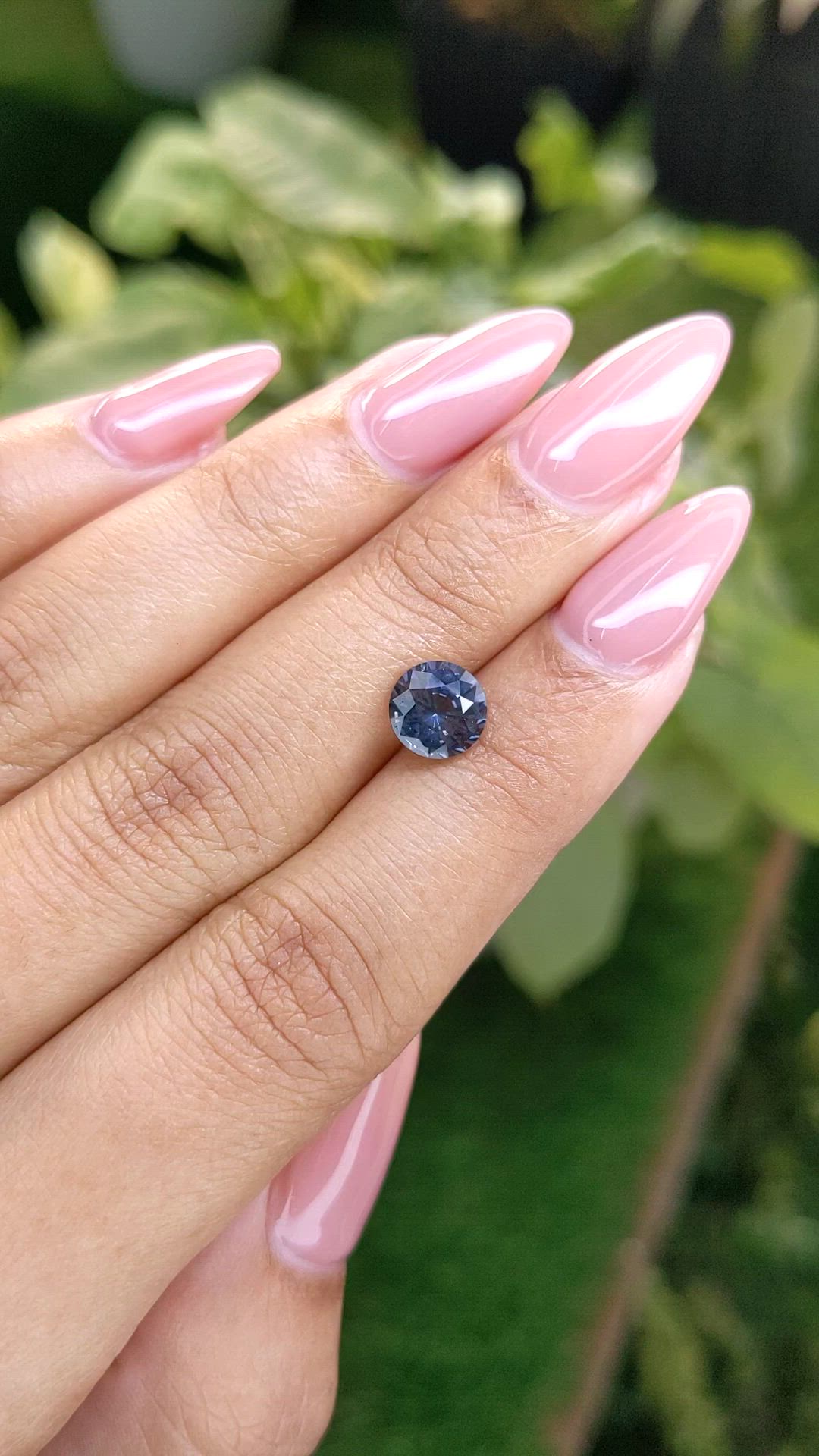 1.69 Ct. Spinel from Ceylon (Sri Lanka) Size Video