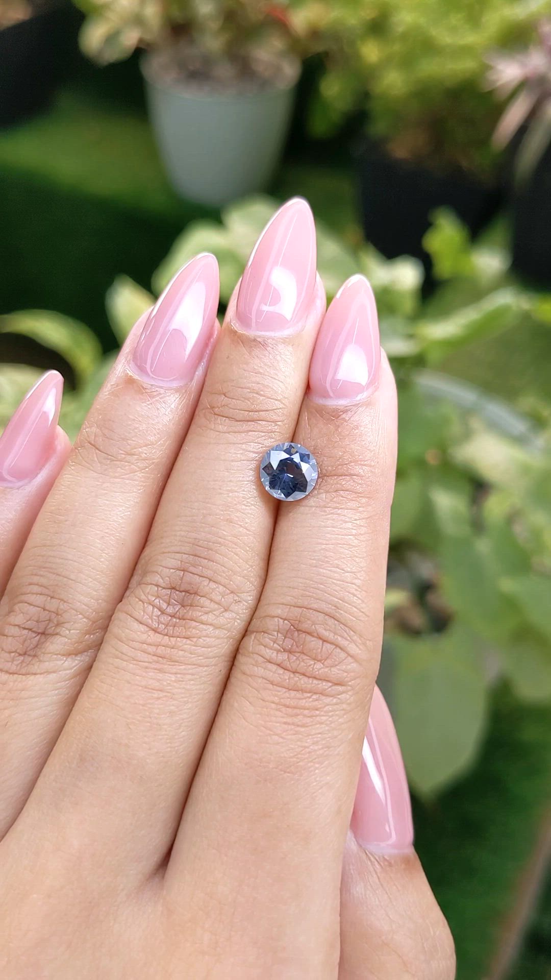 1.69 Ct. Spinel from Ceylon (Sri Lanka) Size Video