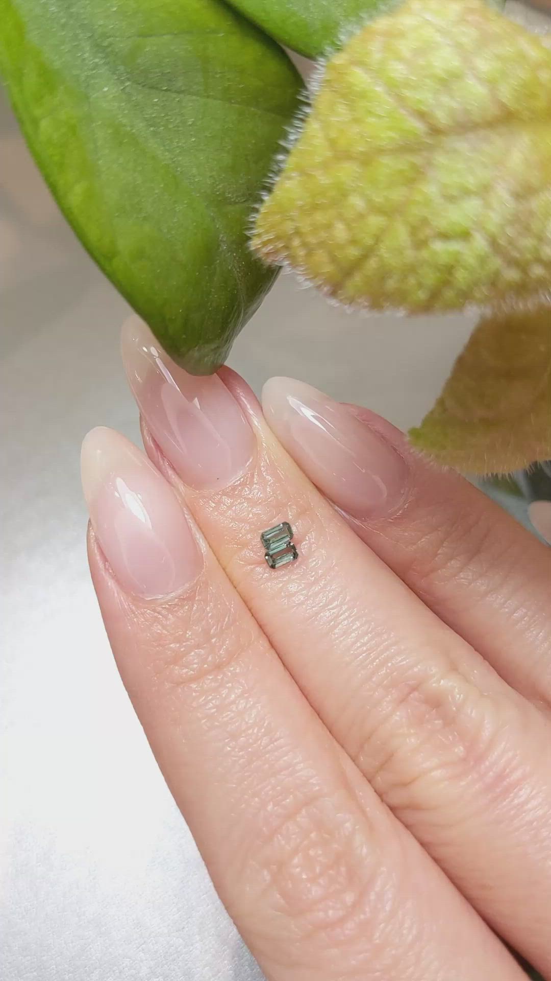 0.21 Ct.Tw.Total Carat Weight Alexandrite Pair from Ceylon (Sri Lanka) Size Video