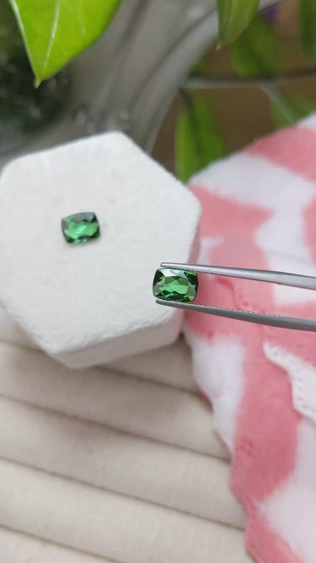 2.90 Ct.Tw.Total Carat Weight Tourmaline Pair from Mozambique Size Video