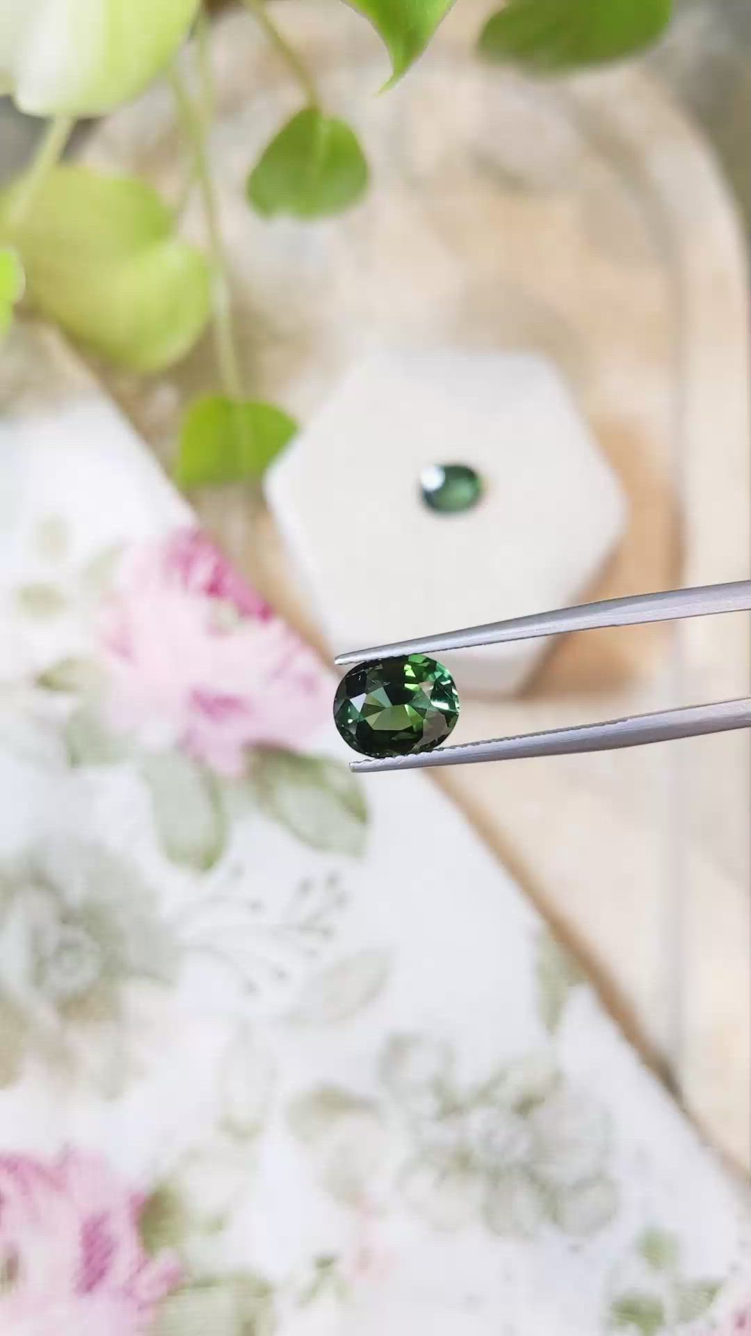 4.31&nbsp;Ct.Tw.Total Carat Weight Tourmaline Pair from Mozambique Size Video