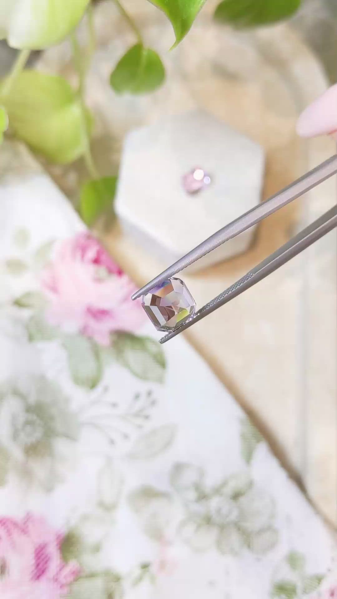 8.01&nbsp;Ct.Tw.Total Carat Weight Kunzite Pair from Afghanistan Size Video